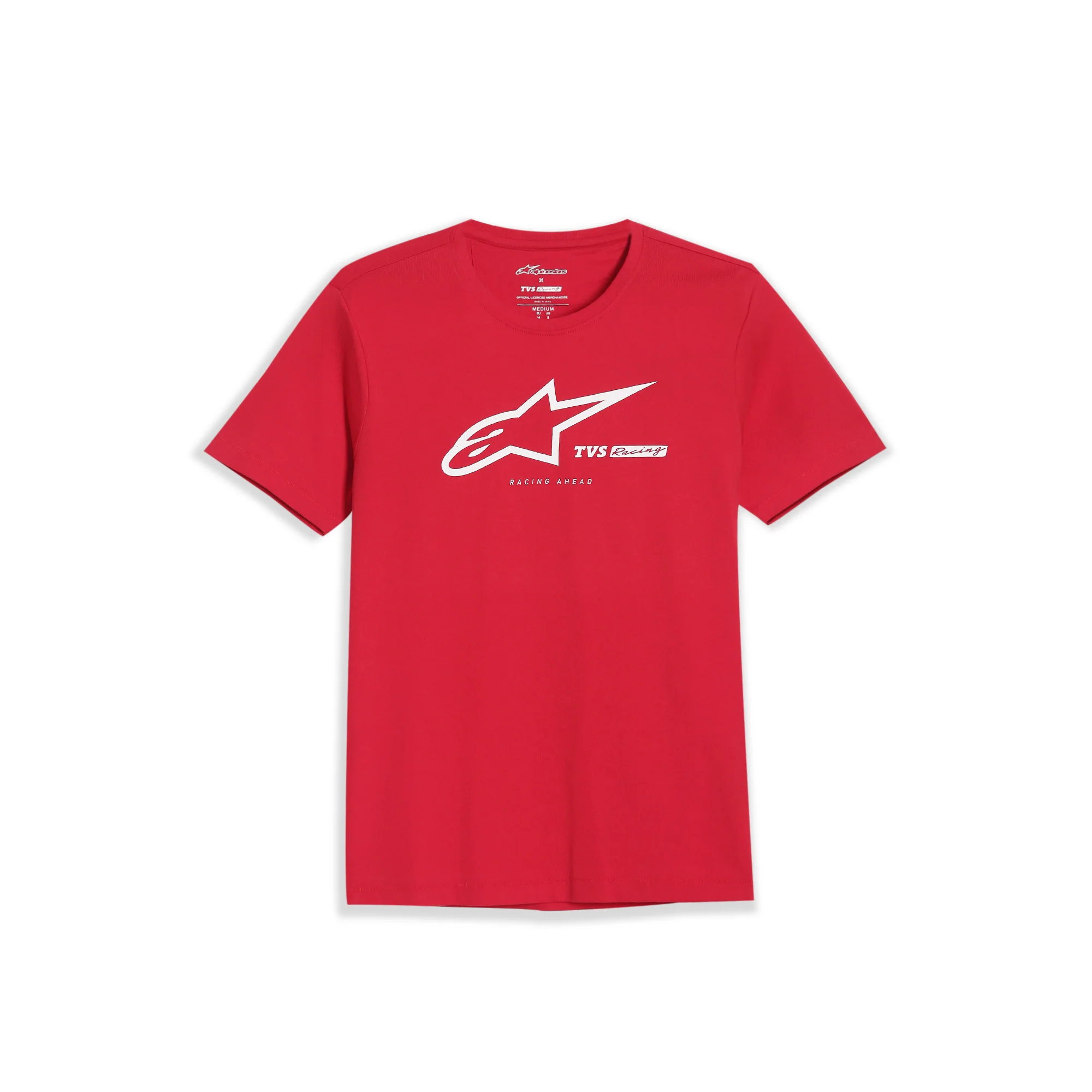 TVS Racing x Alpinestars Crew Neck T-Shirt | 100% Combed Cotton & Anti-Microbial - Image 12
