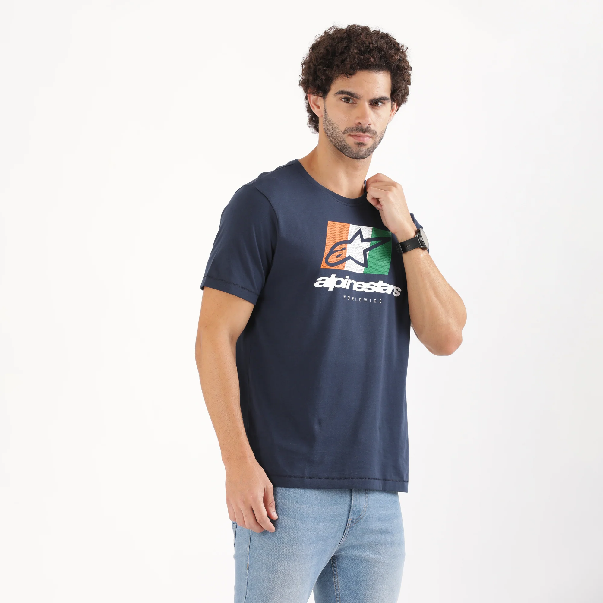 TVS Racing x Alpinestars Crew Neck T-Shirt | 100% Combed Cotton & Anti-Microbial - Image 11
