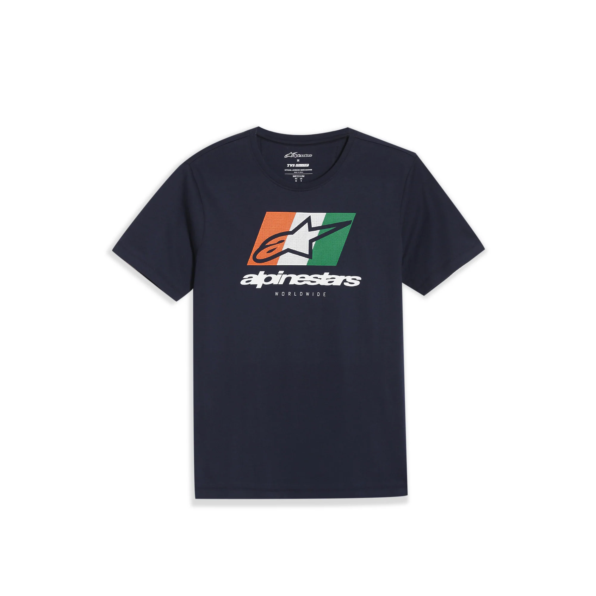TVS Racing x Alpinestars Crew Neck T-Shirt | 100% Combed Cotton & Anti-Microbial - Image 12