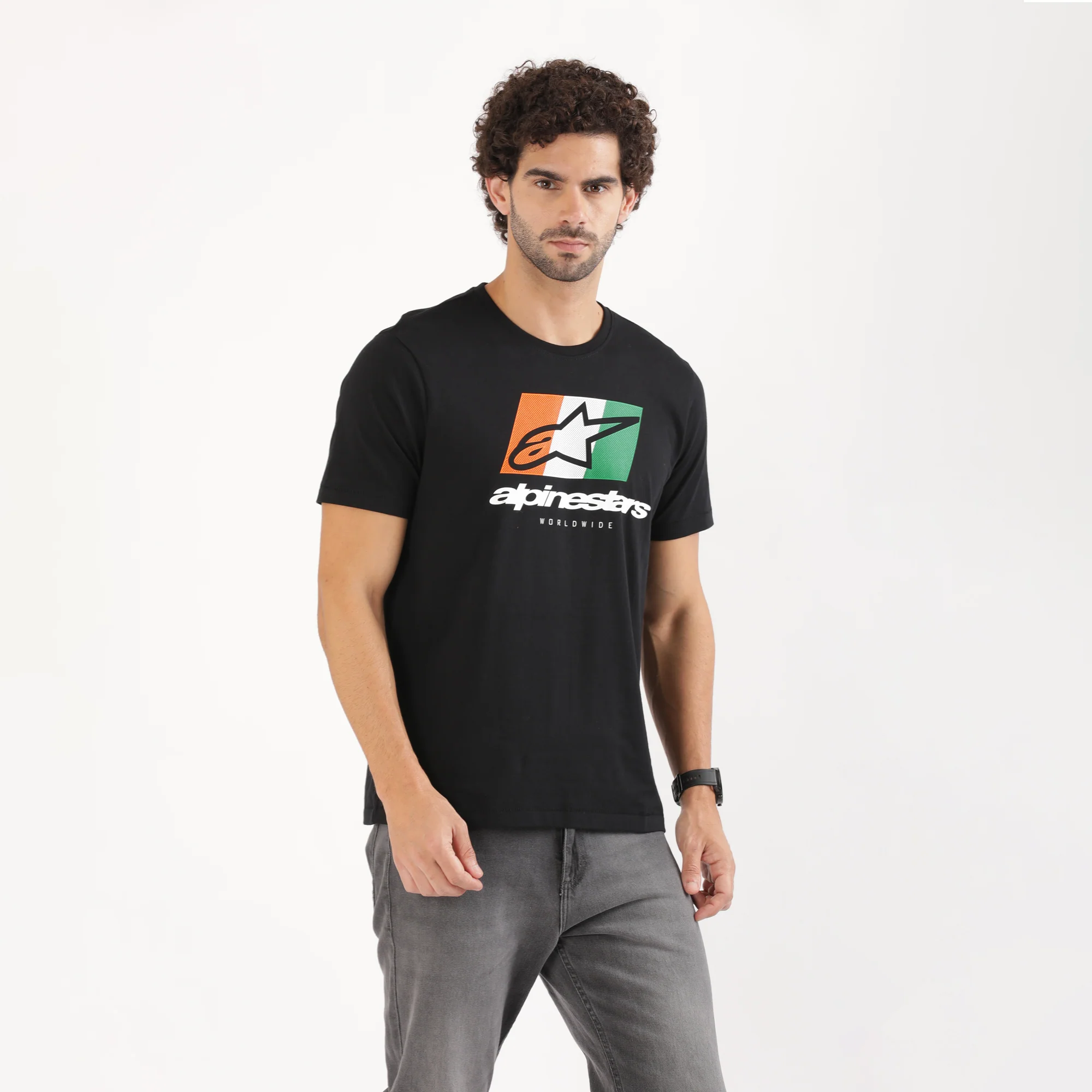 TVS Racing x Alpinestars Crew Neck T-Shirt | 100% Combed Cotton & Anti-Microbial - Image 5