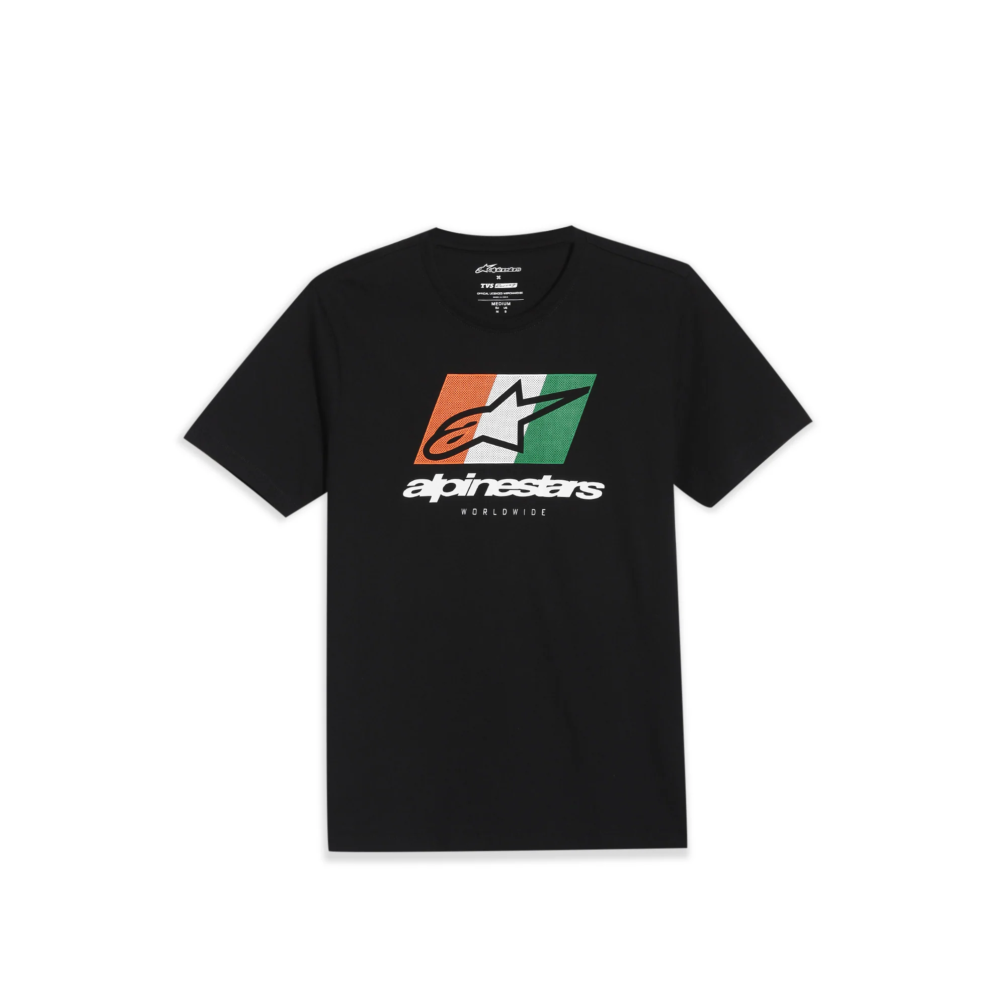 TVS Racing x Alpinestars Crew Neck T-Shirt | 100% Combed Cotton & Anti-Microbial - Image 6