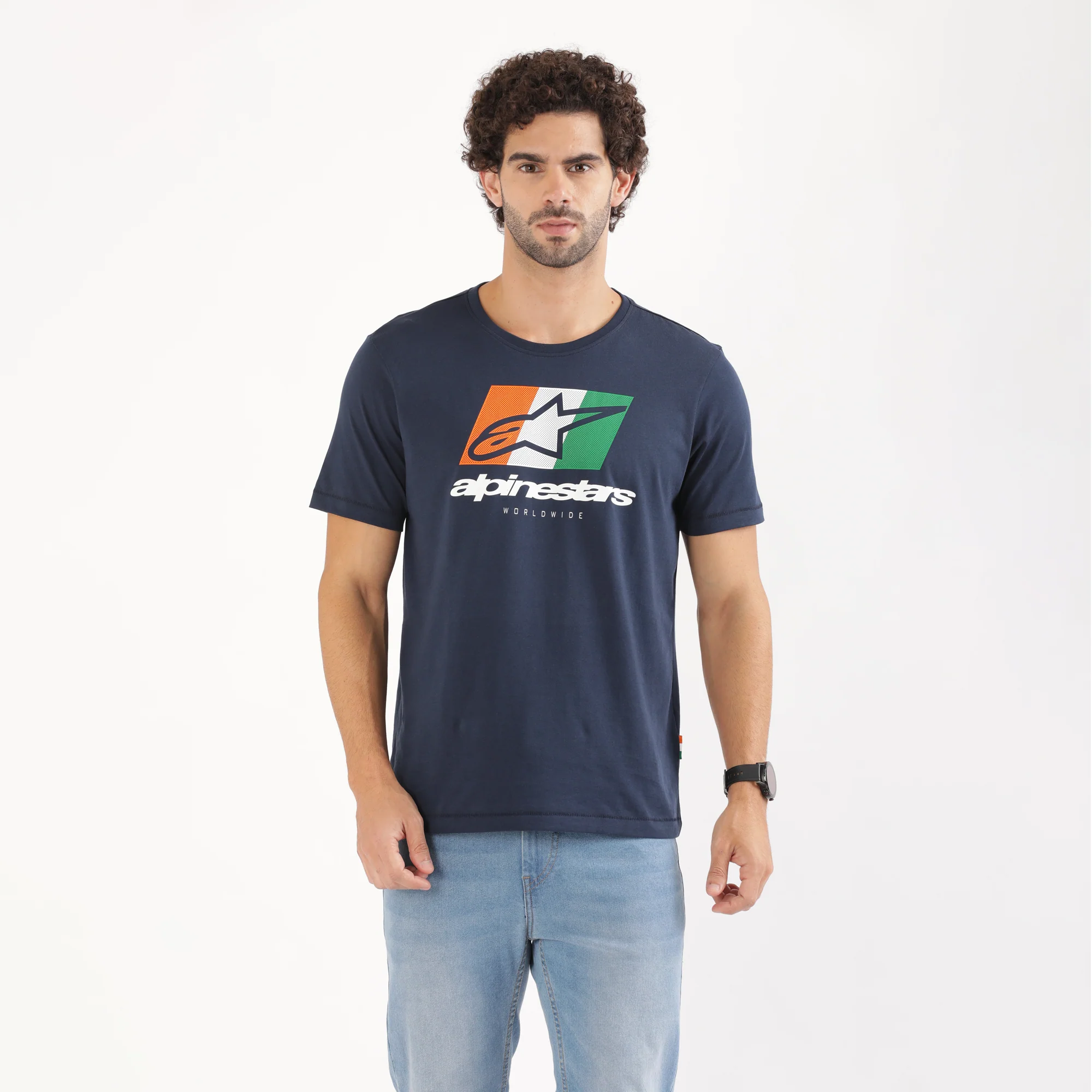 TVS Racing x Alpinestars Crew Neck T-Shirt | 100% Combed Cotton & Anti-Microbial - Image 7