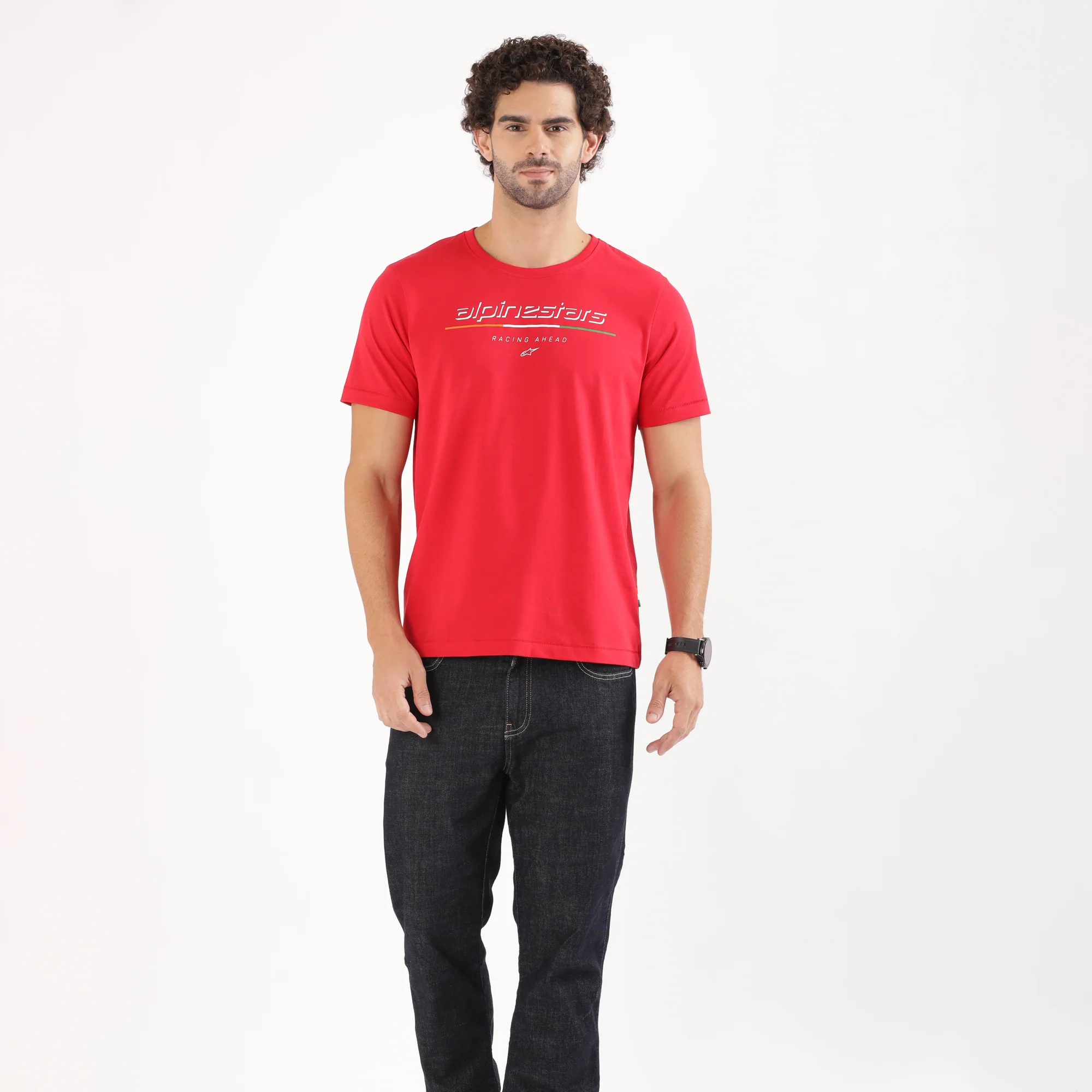 TVS Racing x Alpinestars Crew Neck T-Shirt | 100% Combed Cotton & Anti-Microbial - Image 10