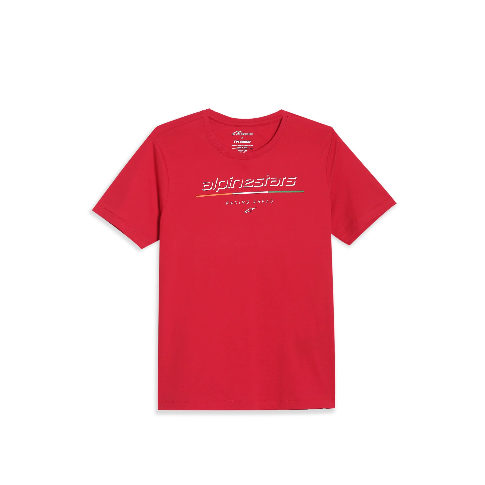 TVS Racing x Alpinestars Crew Neck T-Shirt | 100% Combed Cotton & Anti-Microbial - Image 12