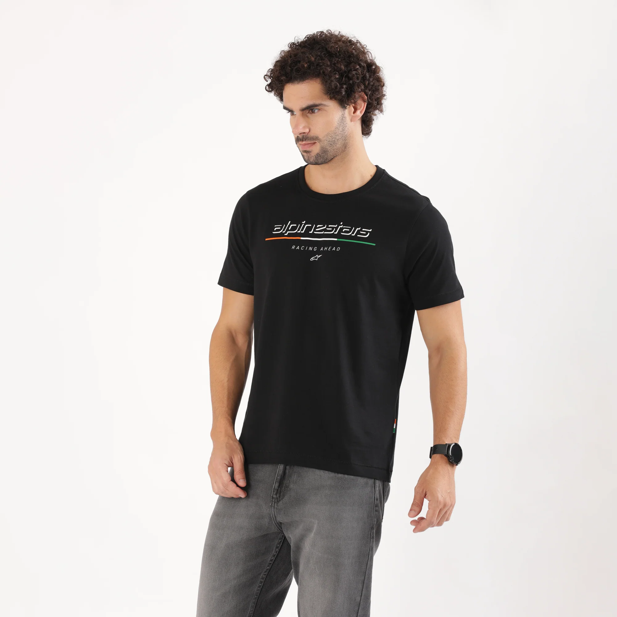 TVS Racing x Alpinestars Crew Neck T-Shirt | 100% Combed Cotton & Anti-Microbial - Image 5