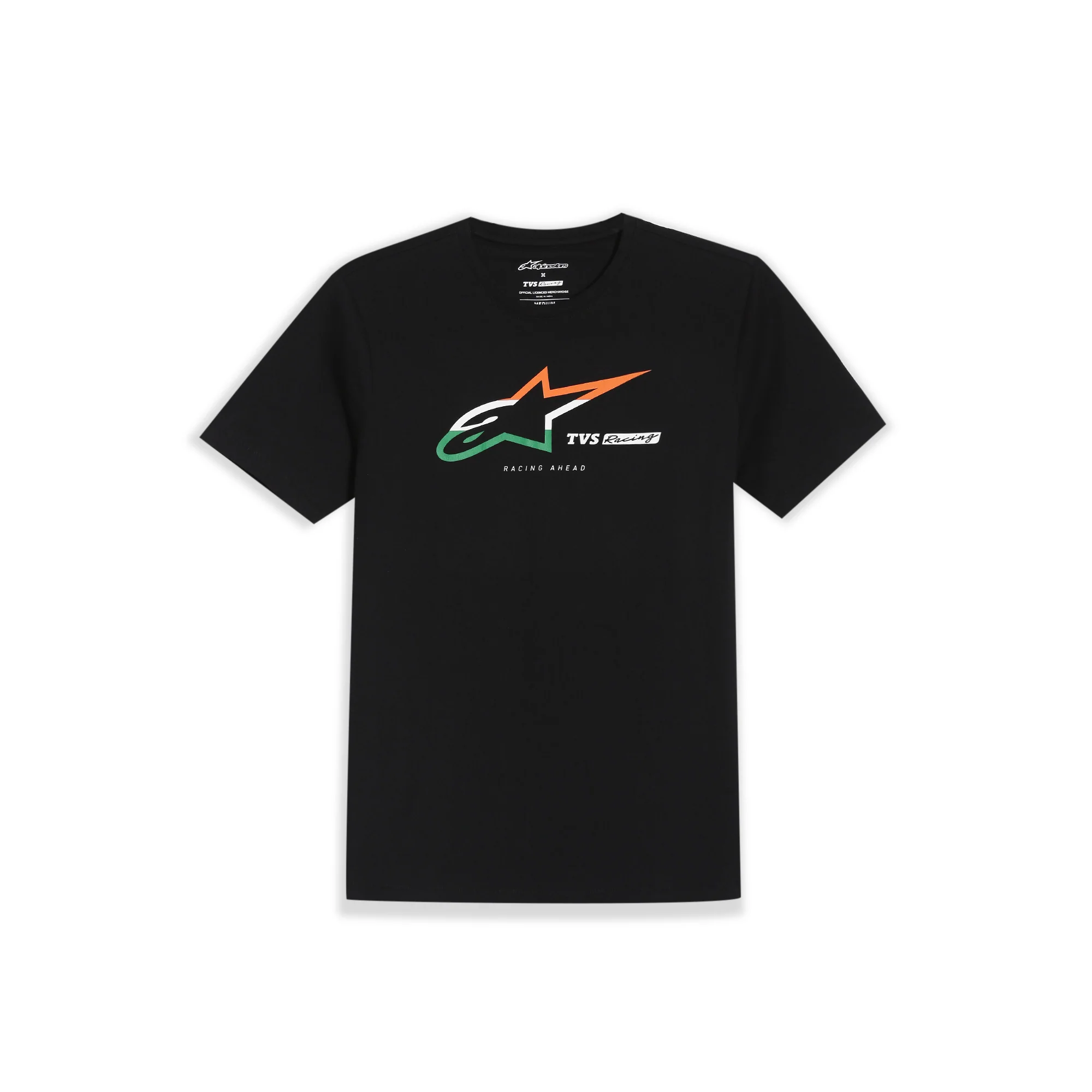 TVS Racing x Alpinestars Crew Neck T-Shirt | 100% Combed Cotton & Anti-Microbial - Image 6