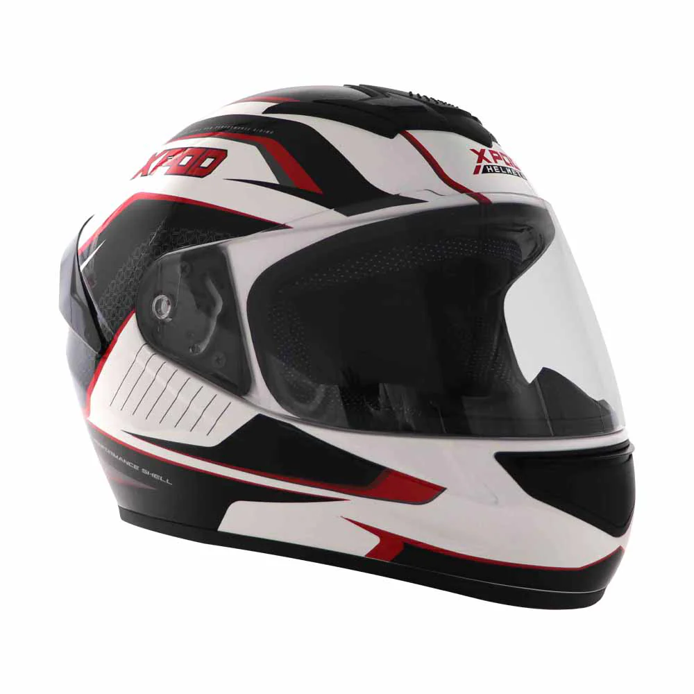 TVS XPOD Aerodynamic Helmet - ISI & DOT Certified Helmet for Men in Dual Tone with Ultrawide Visor - Image 4