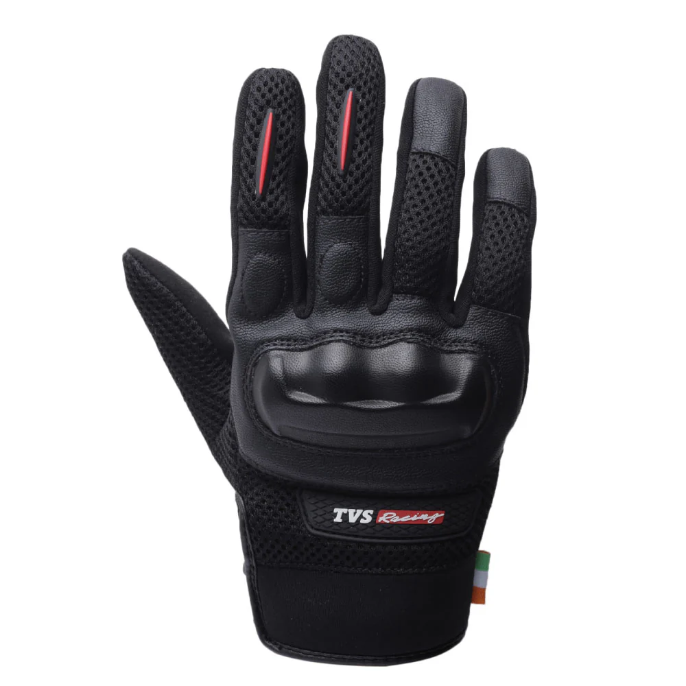 TVS Racing Street Riding Gloves for Men - Comfort, Protection, and Connectivity - Image 3