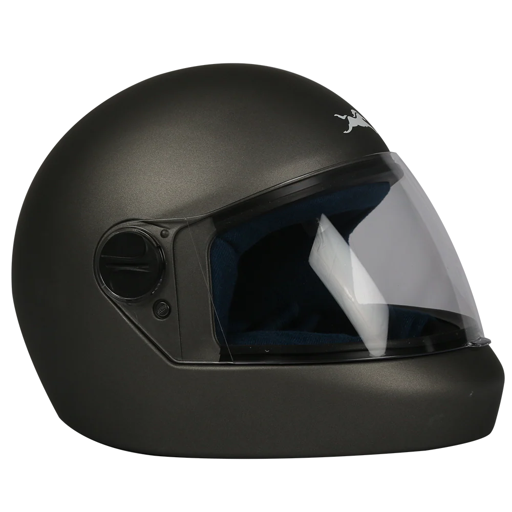 TVS Sil Met JL Full Face Helmet Grey | Premium Protection & Style - Image 4