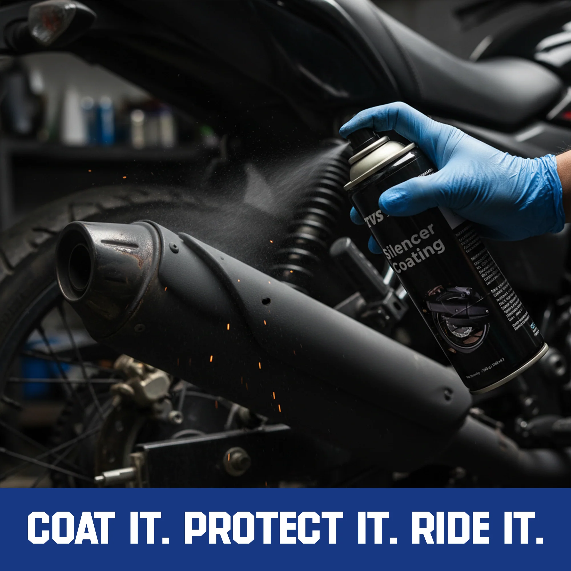 Premium TVS Silencer Coating - Ultimate Heat Shield & Long-Lasting Protection - Image 3