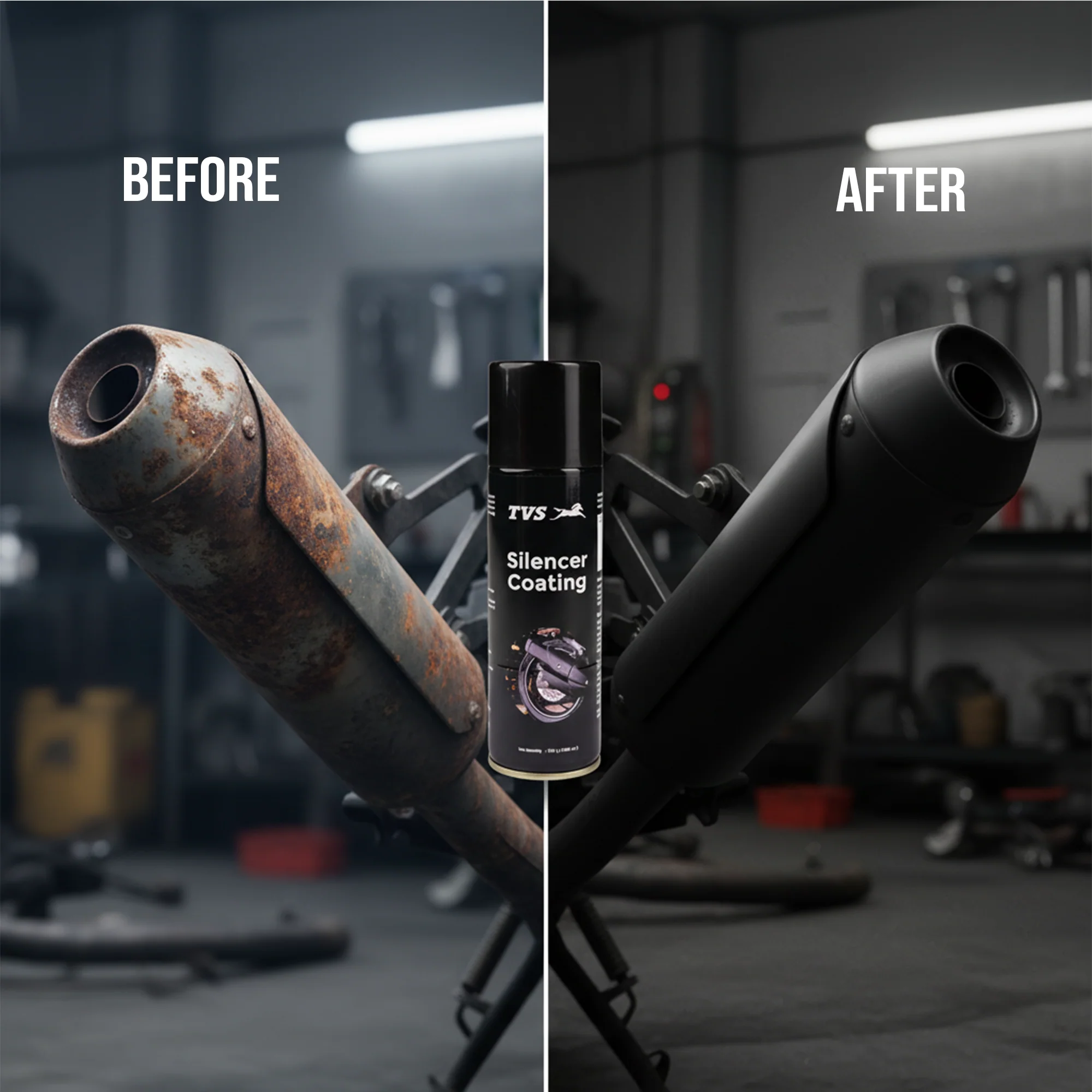 Premium TVS Silencer Coating - Ultimate Heat Shield & Long-Lasting Protection - Image 4