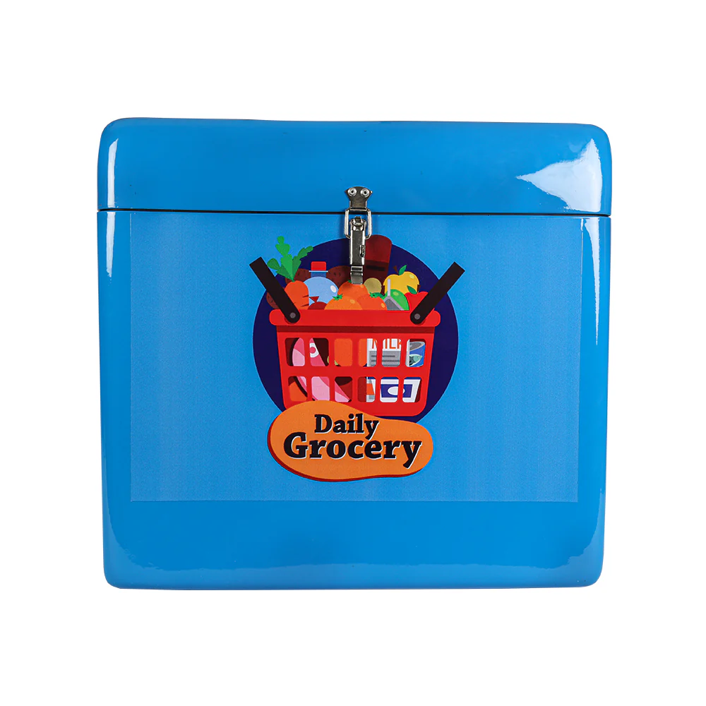 TVS Delivery Box with Top Opening & Divider | Durable Plastic Construction - Image 3