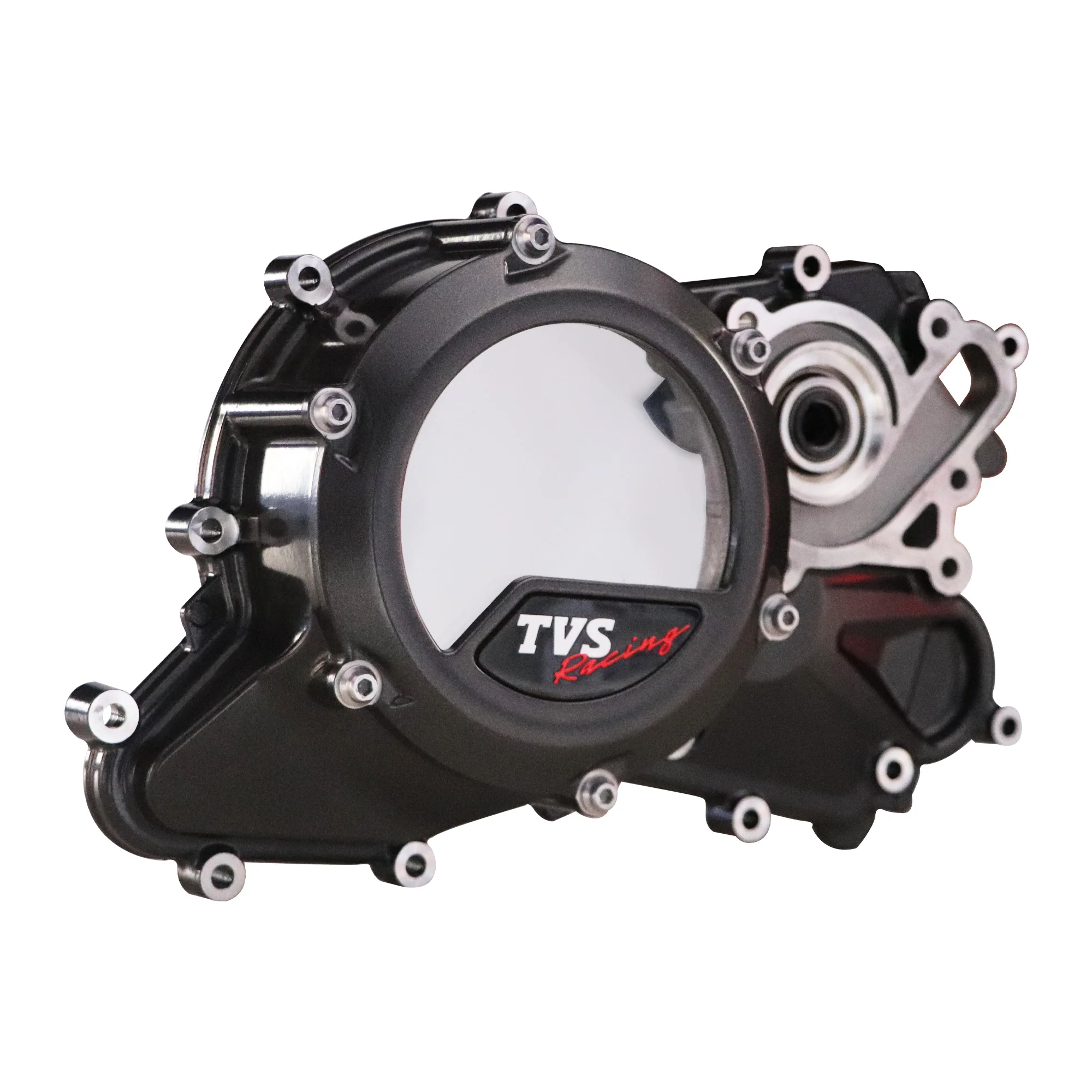 TVS Transparent Cover Clutch for RR 310|Titan Grey|Anti Fog - Image 5