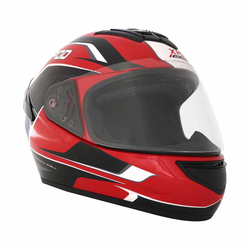 TVS XPOD Aerodynamic Helmet - ISI & DOT Certified, Ultrawide Visor, Quick Release Strap - Image 4