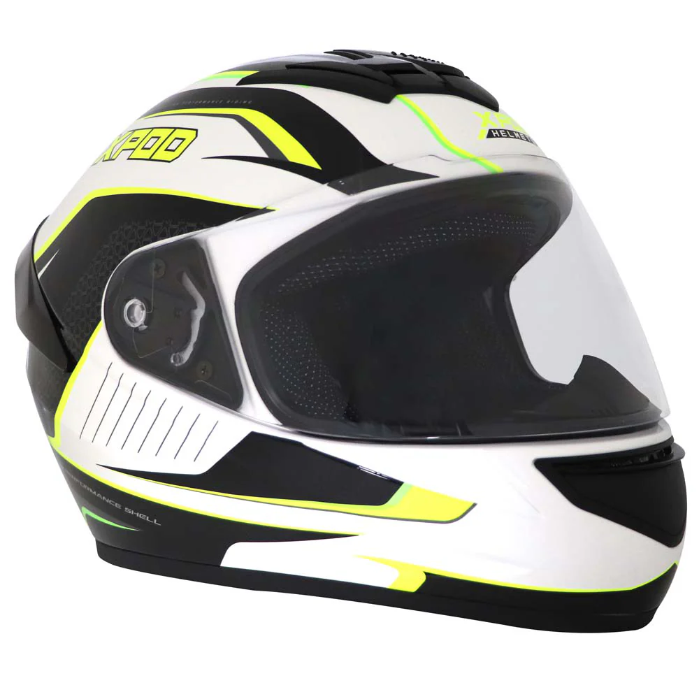 TVS XPOD Aerodynamic Helmet - ISI & DOT Certified, Ultrawide Visor, Premium Bike Helmet for Men - Image 4