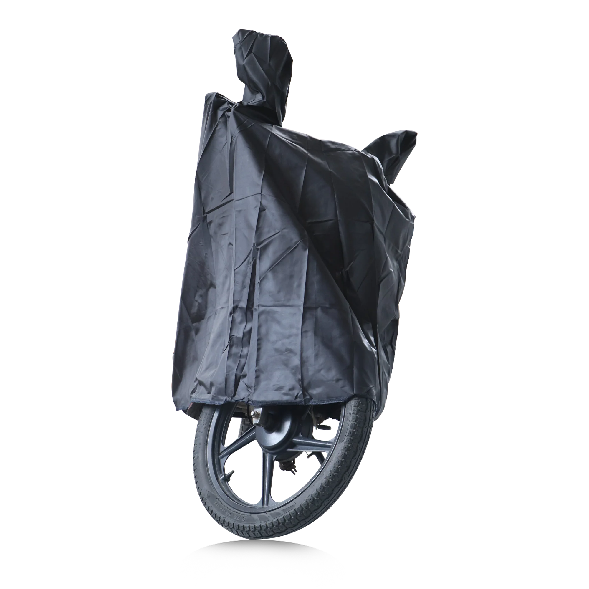 TVS Vehicle Cover - Elastic-SC (Black) | All-Weather Protection for Scooters - Image 3