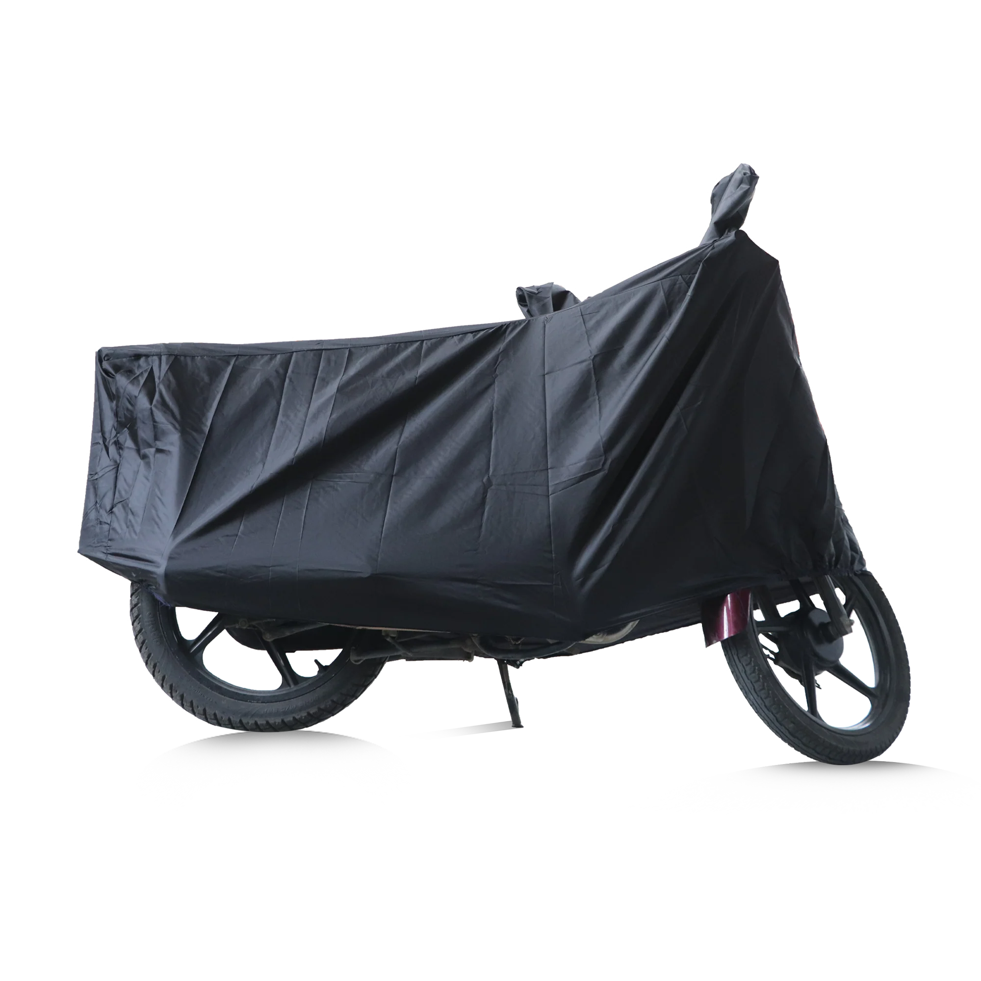 TVS Vehicle Cover - Black Elastic | All-Weather Protection with Perfect Fit for Your Ride - Image 4