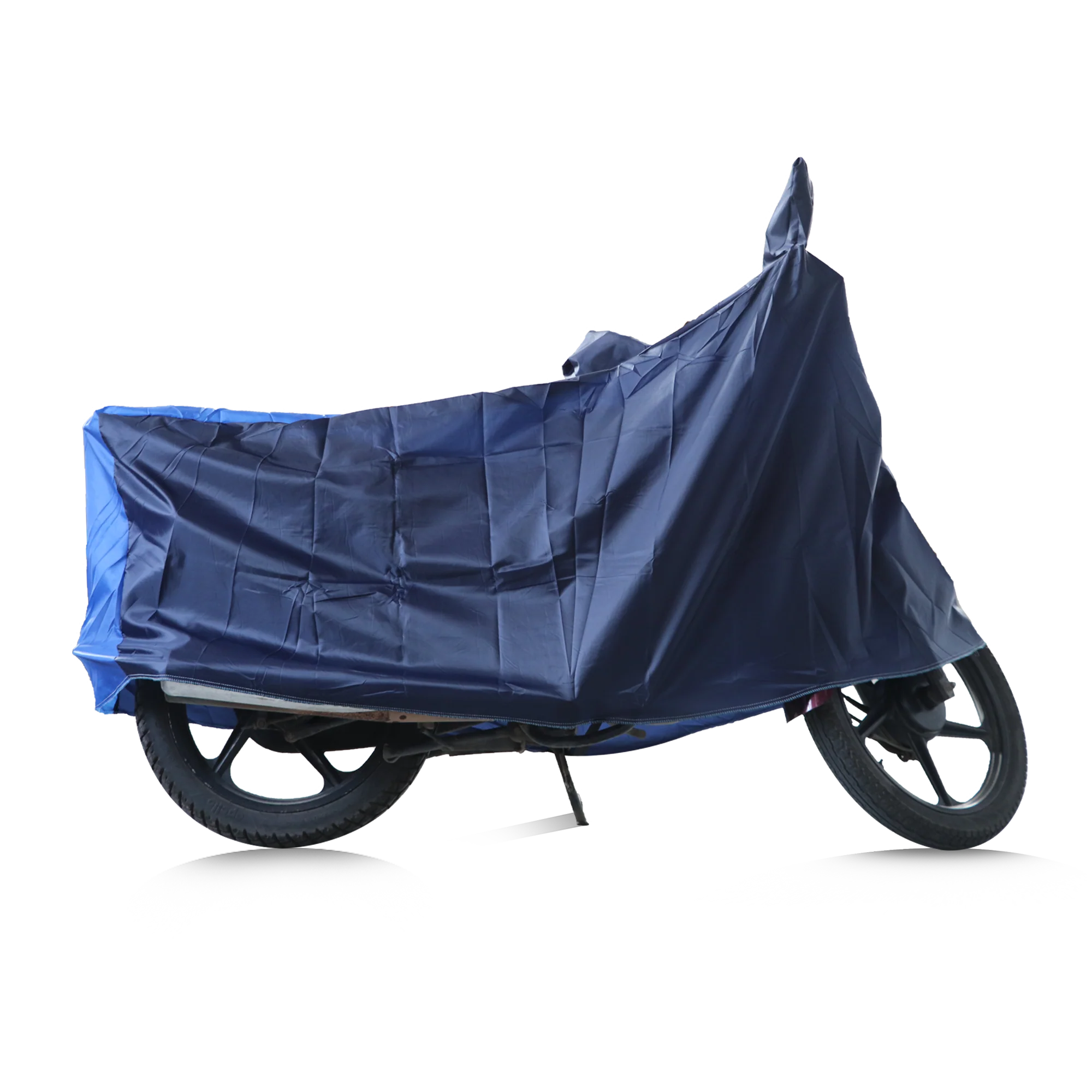 TVS Scooter Cover - Navy Blue with Royal Blue, UV & Water Resistant Protection - Image 4