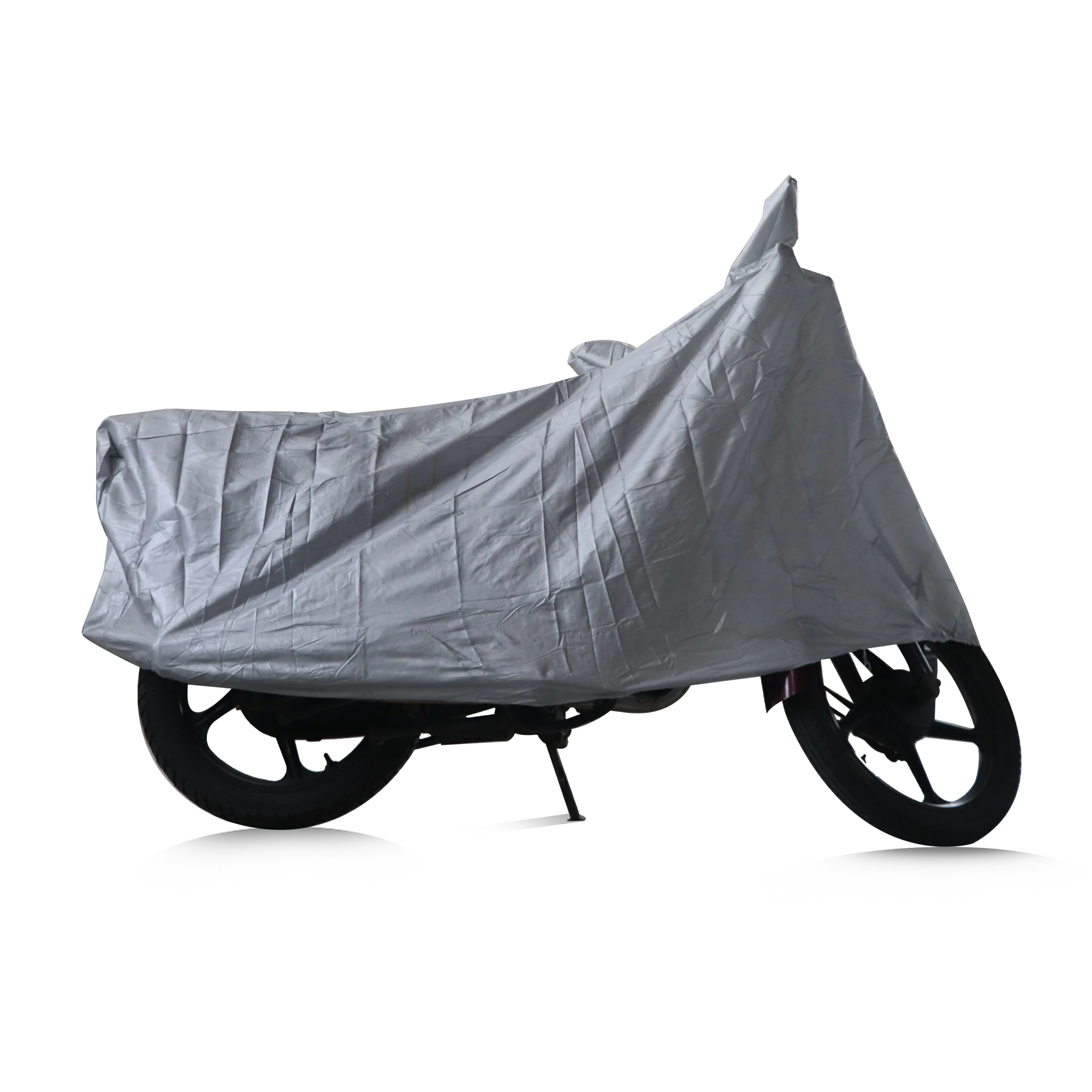 TVS Scooter Vehicle Cover - Durable Silver Maty, UV & Water Resistant - Image 2