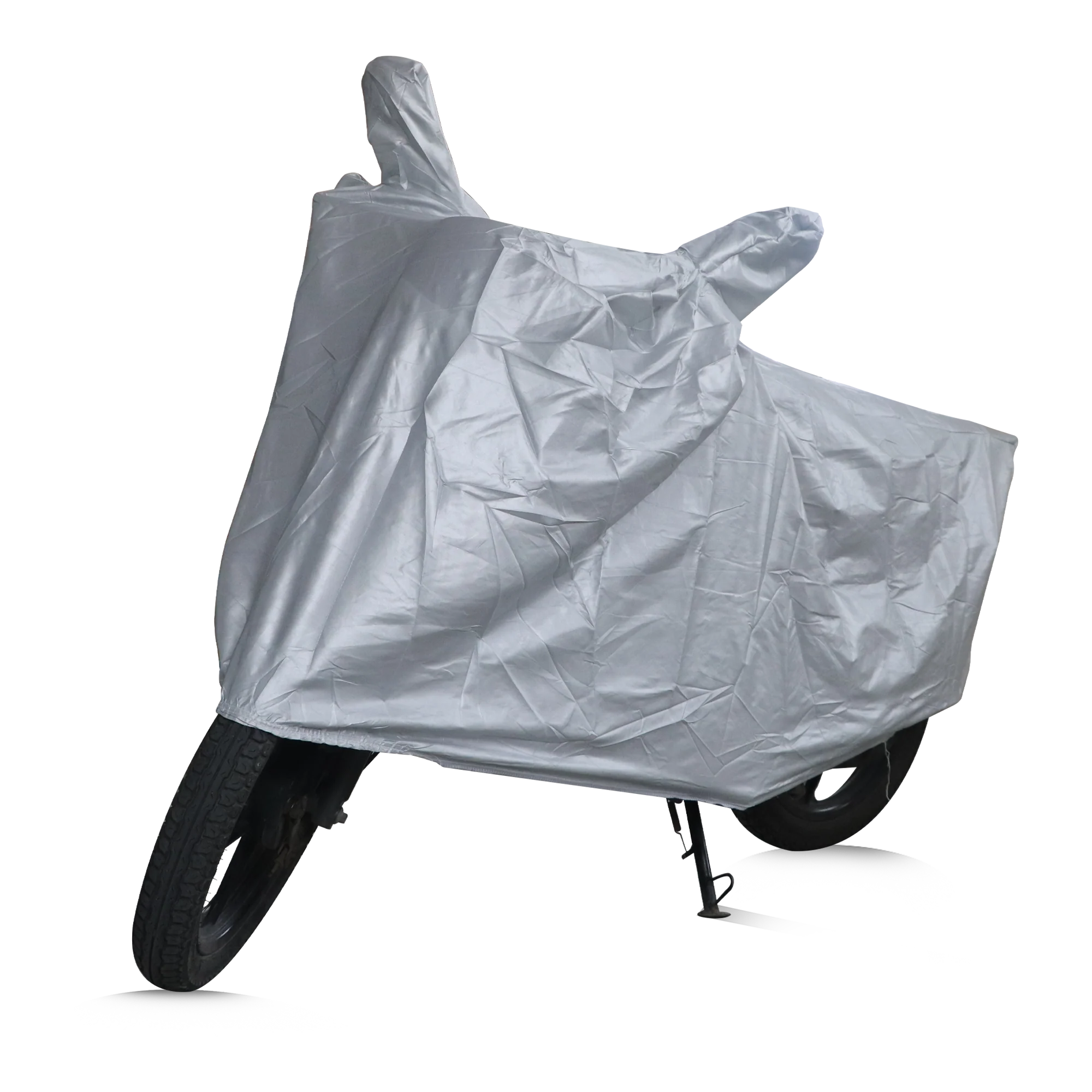 TVS Scooter Vehicle Cover - Durable Silver Maty, UV & Water Resistant - Image 4