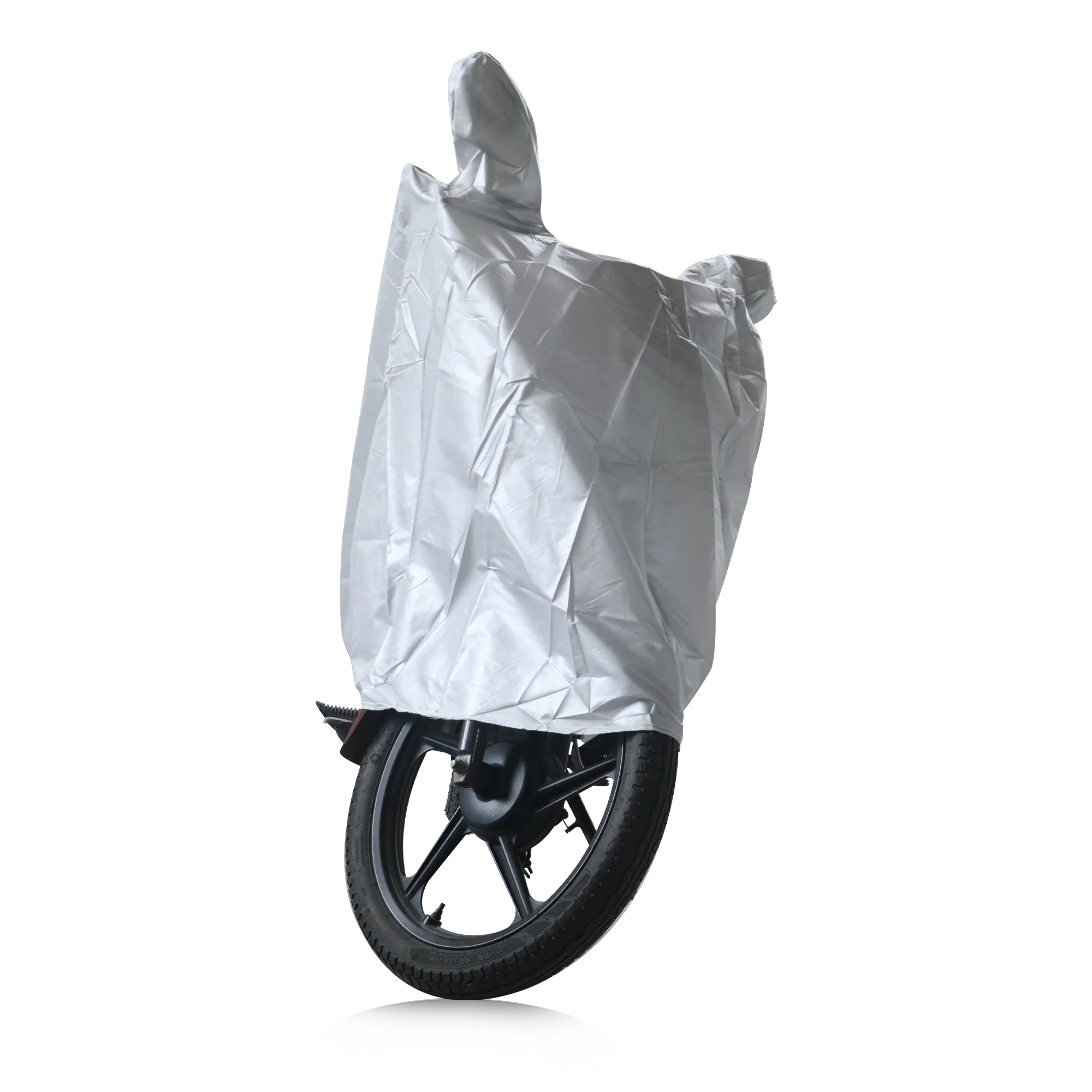 TVS Scooter Cover - Silver Maty with Elastic, UV & Water Resistant - Image 5