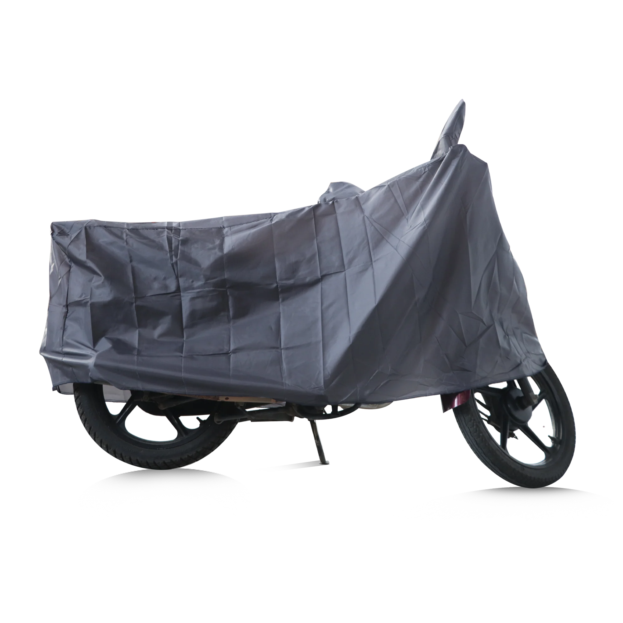 TVS Grey Vehicle Cover Without Elastic - UV & Water Resistant - Image 2