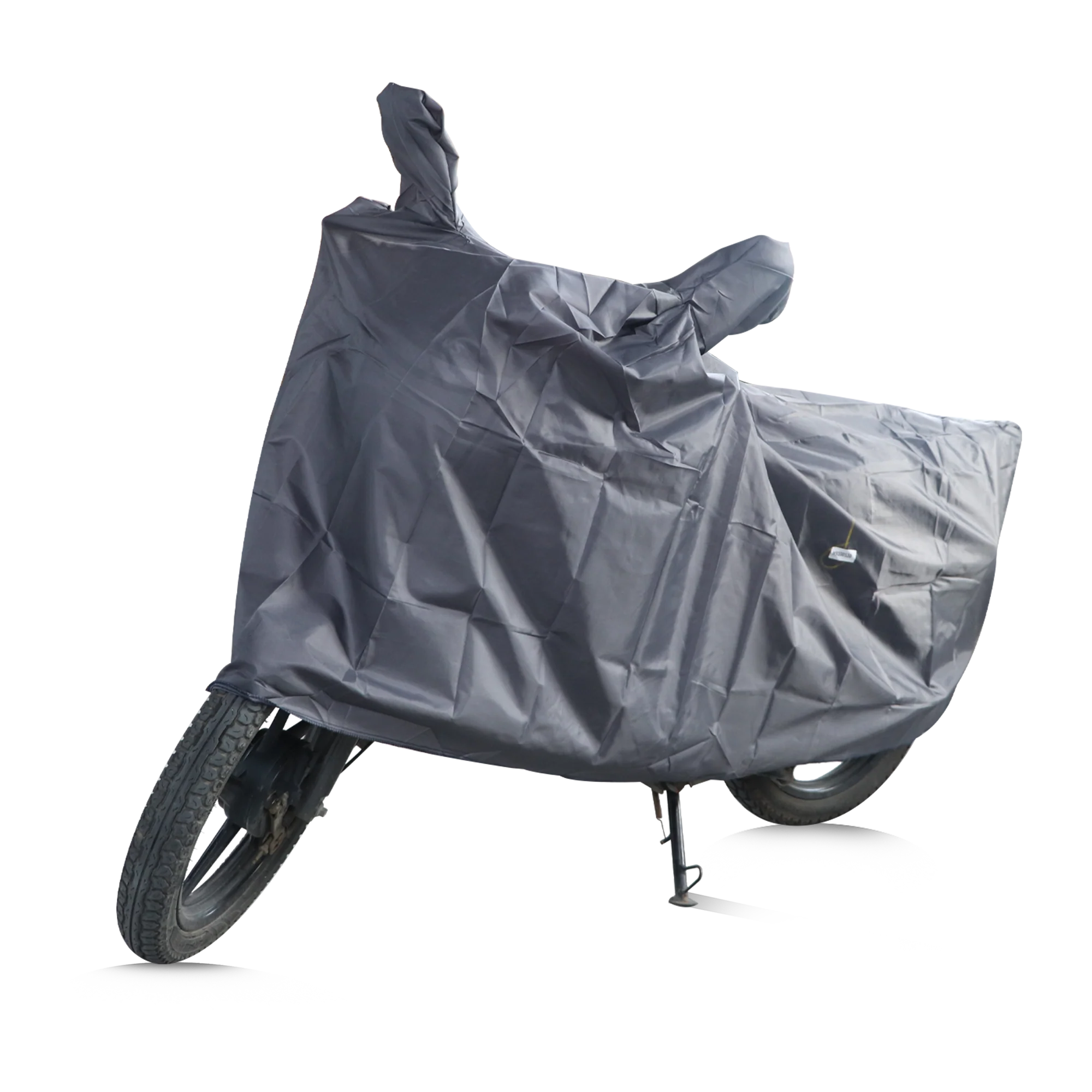 TVS Grey Vehicle Cover Without Elastic - UV & Water Resistant - Image 4