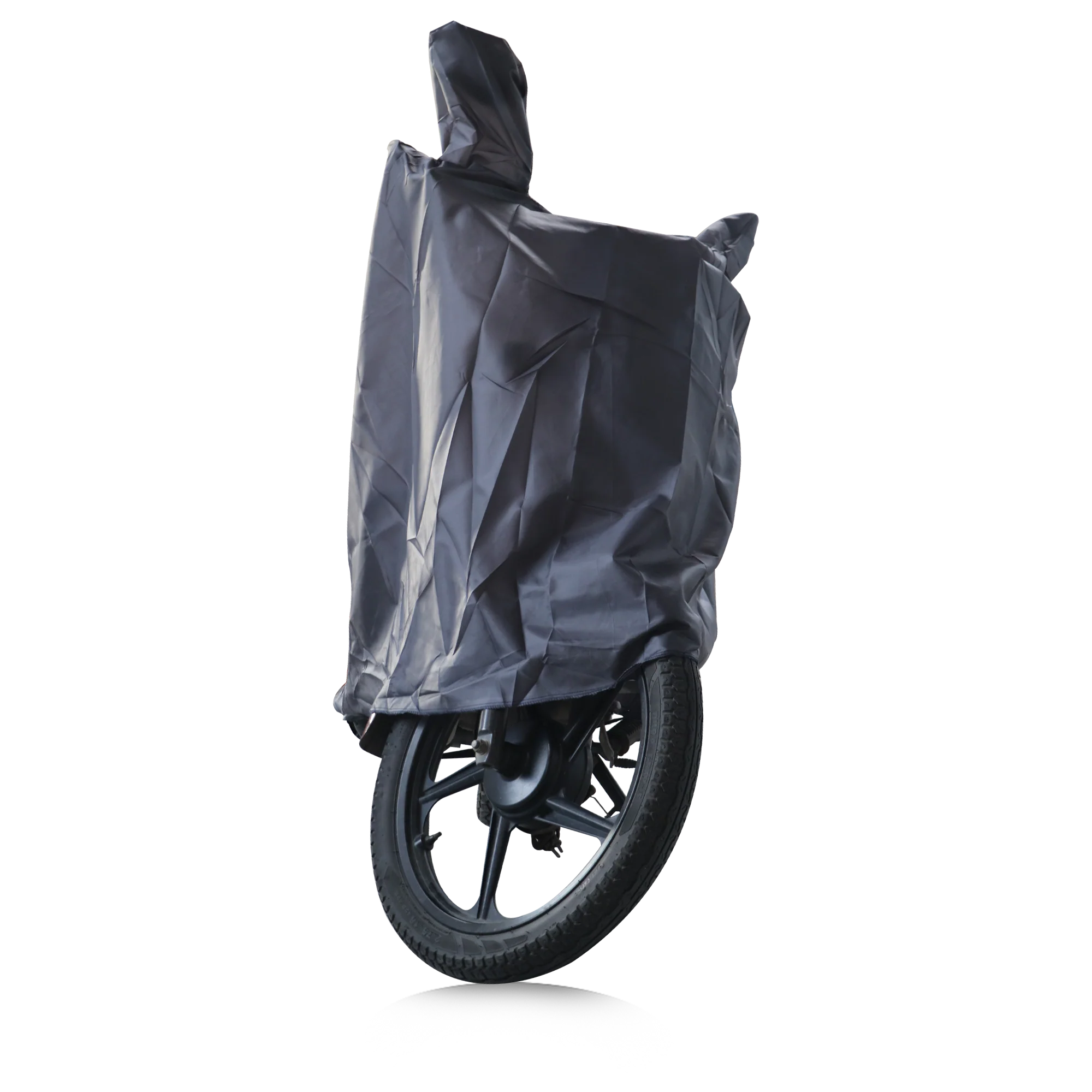 TVS Grey Vehicle Cover Without Elastic - UV & Water Resistant - Image 5