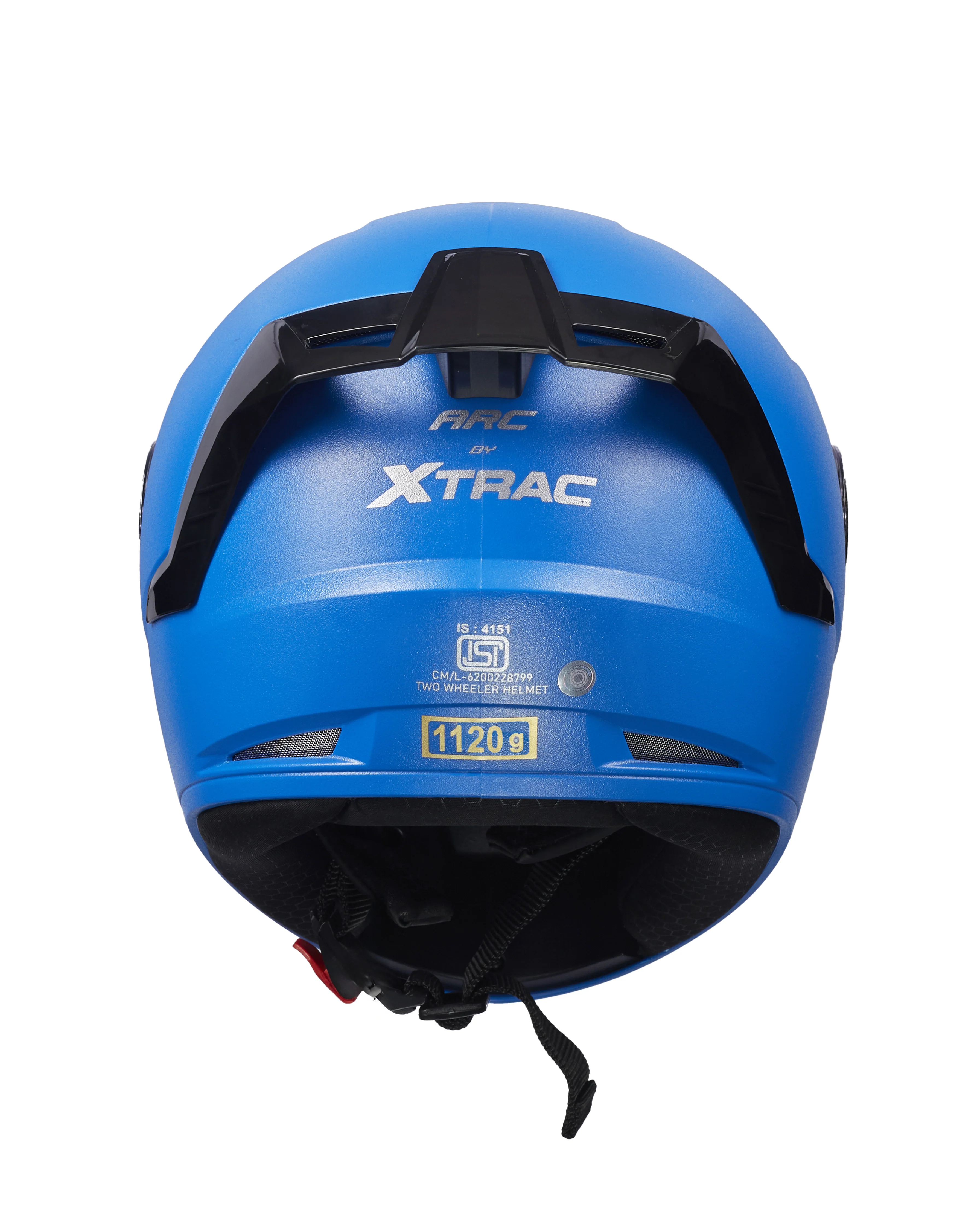 Xtrac Arc Full Face Helmet | ISI Certified | Safe & Comfortable Riding Protection - Image 12