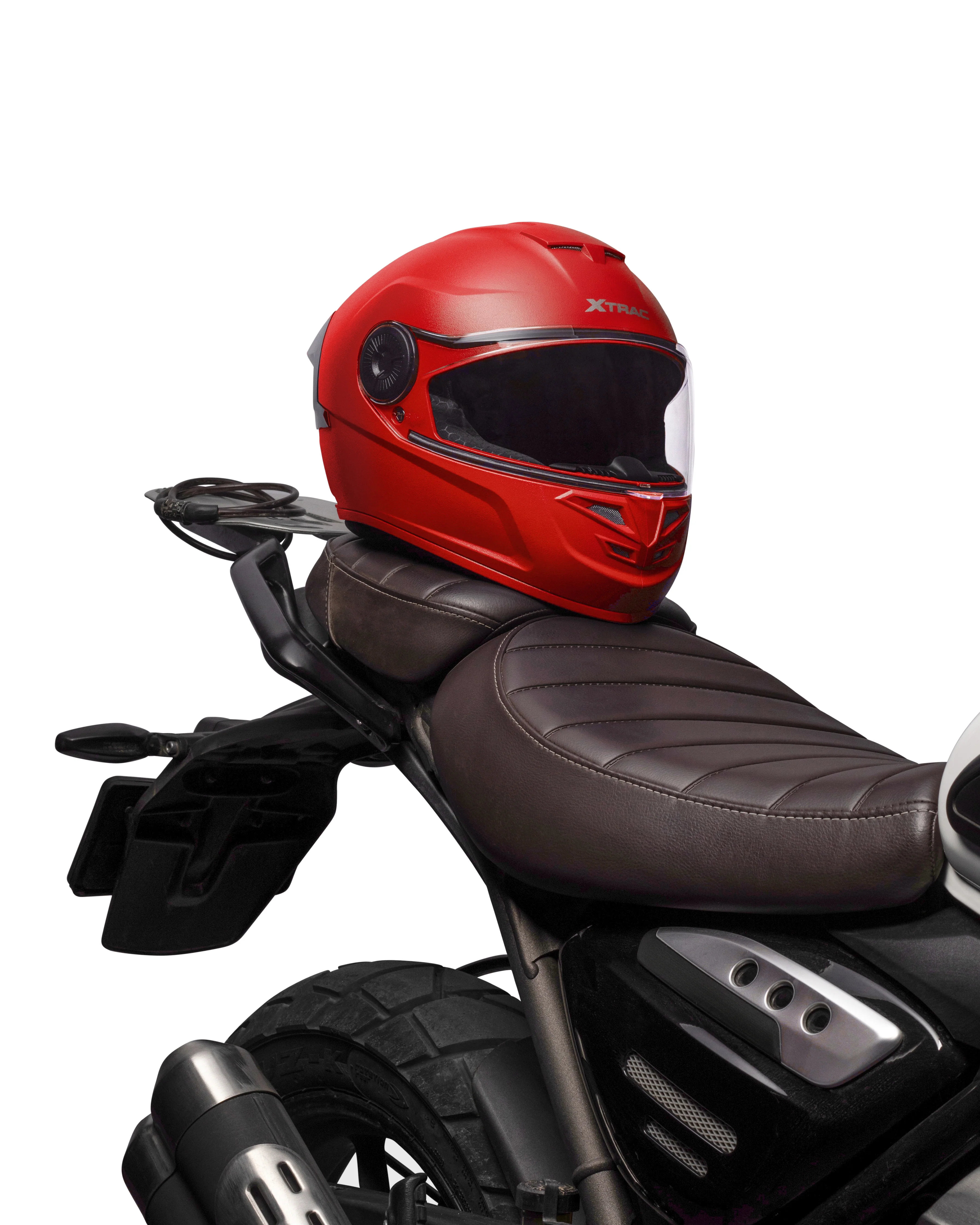 Xtrac Arc Full Face Helmet | ISI Certified | Safe & Comfortable Riding Protection - Image 26