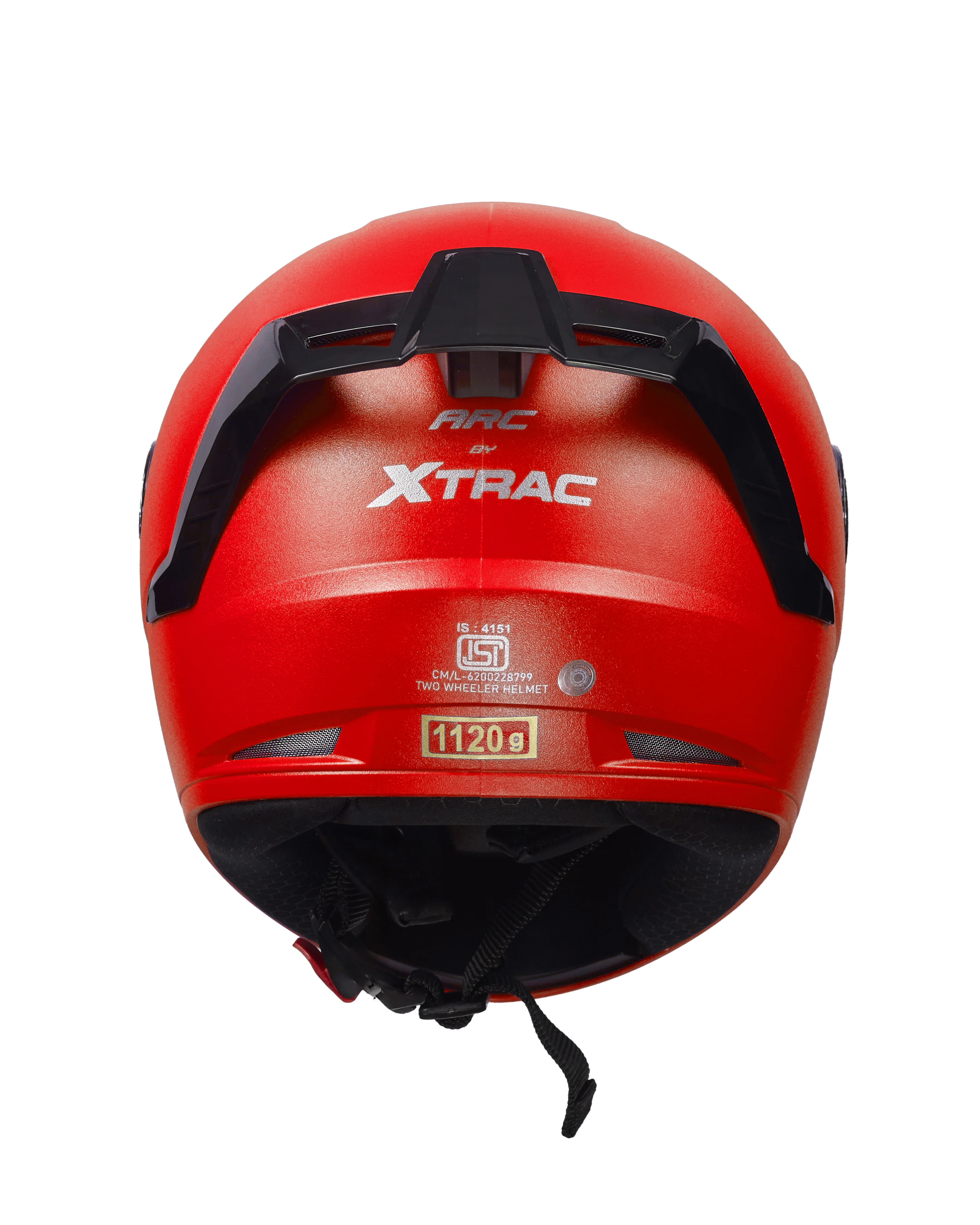 Xtrac Arc Full Face Helmet | ISI Certified | Safe & Comfortable Riding Protection - Image 28