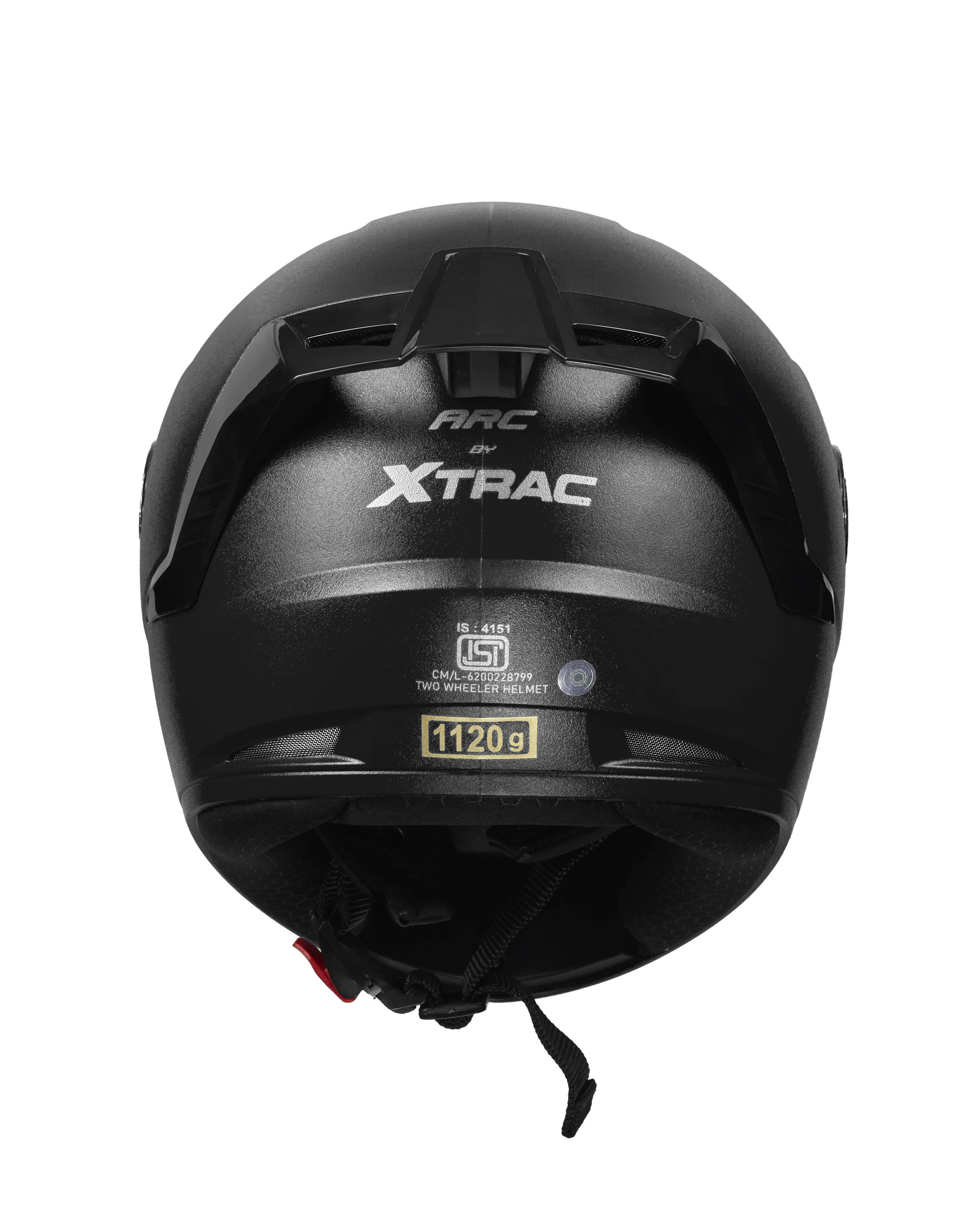 Xtrac Arc Full Face Helmet | ISI Certified | Safe & Comfortable Riding Protection - Image 4