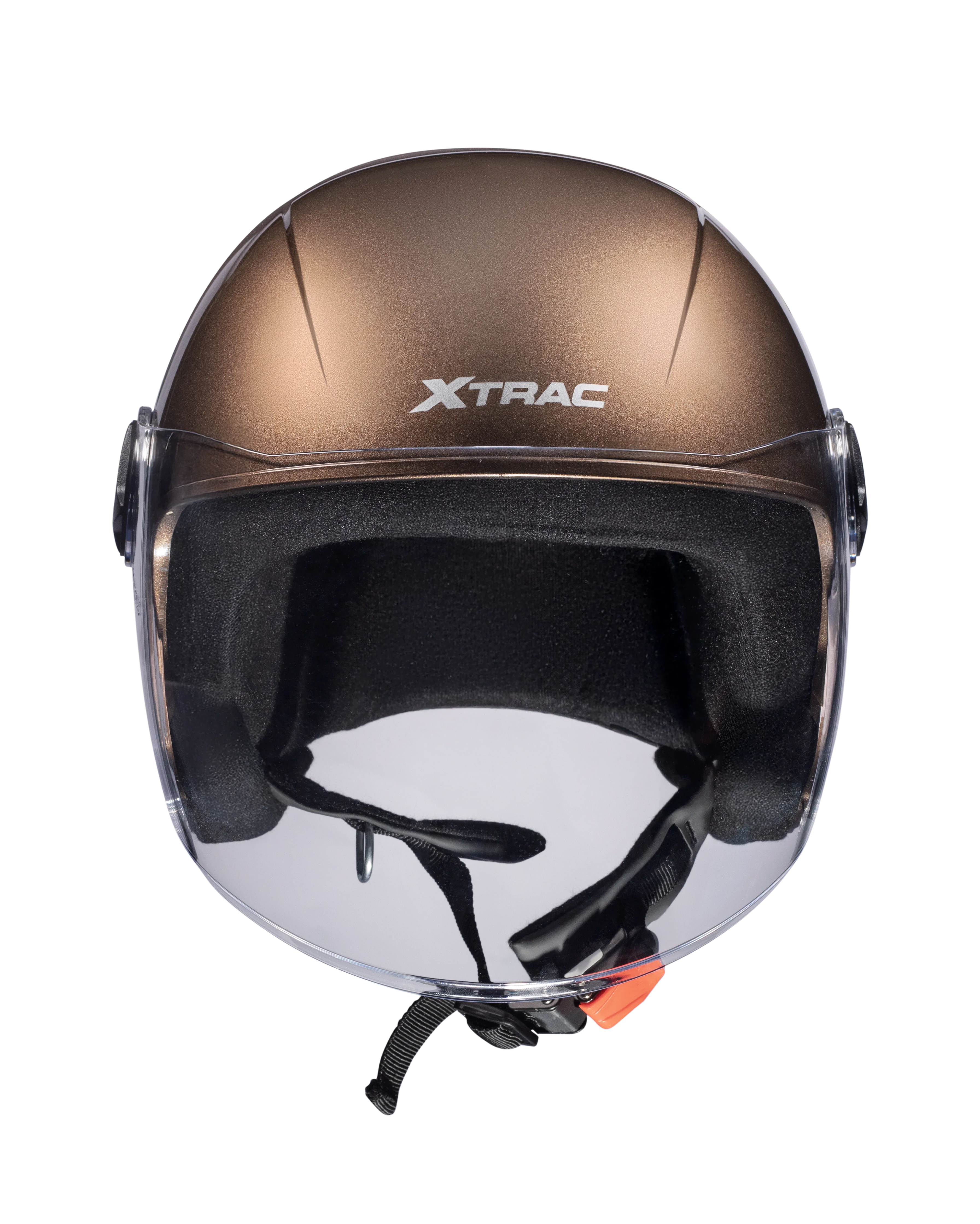 Xtrac Fit ISI Certified Half Face Helmet with Clear Visor – Lightweight Protection for All Two-Wheelers - Image 10