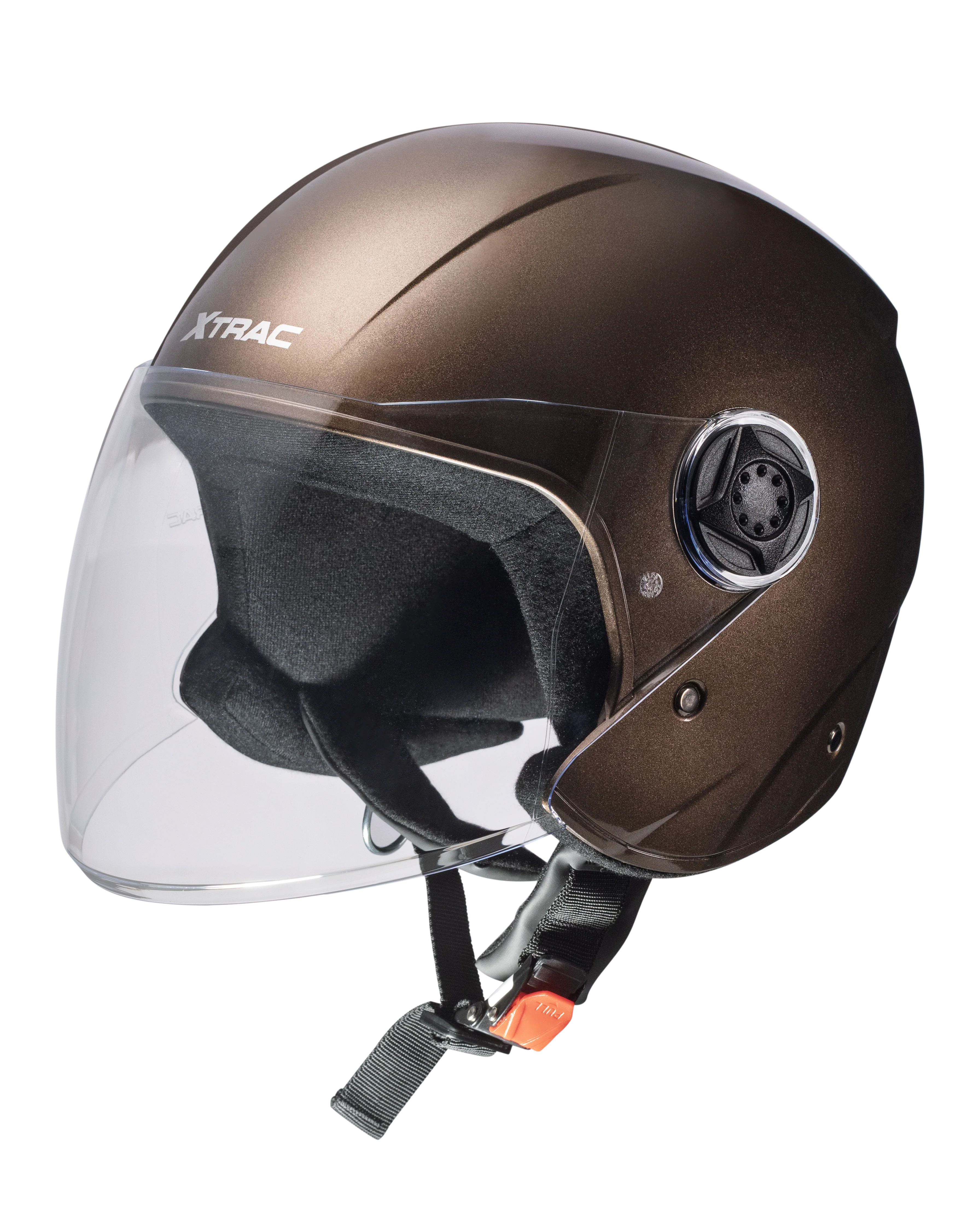 Xtrac Fit ISI Certified Half Face Helmet with Clear Visor – Lightweight Protection for All Two-Wheelers - Image 11