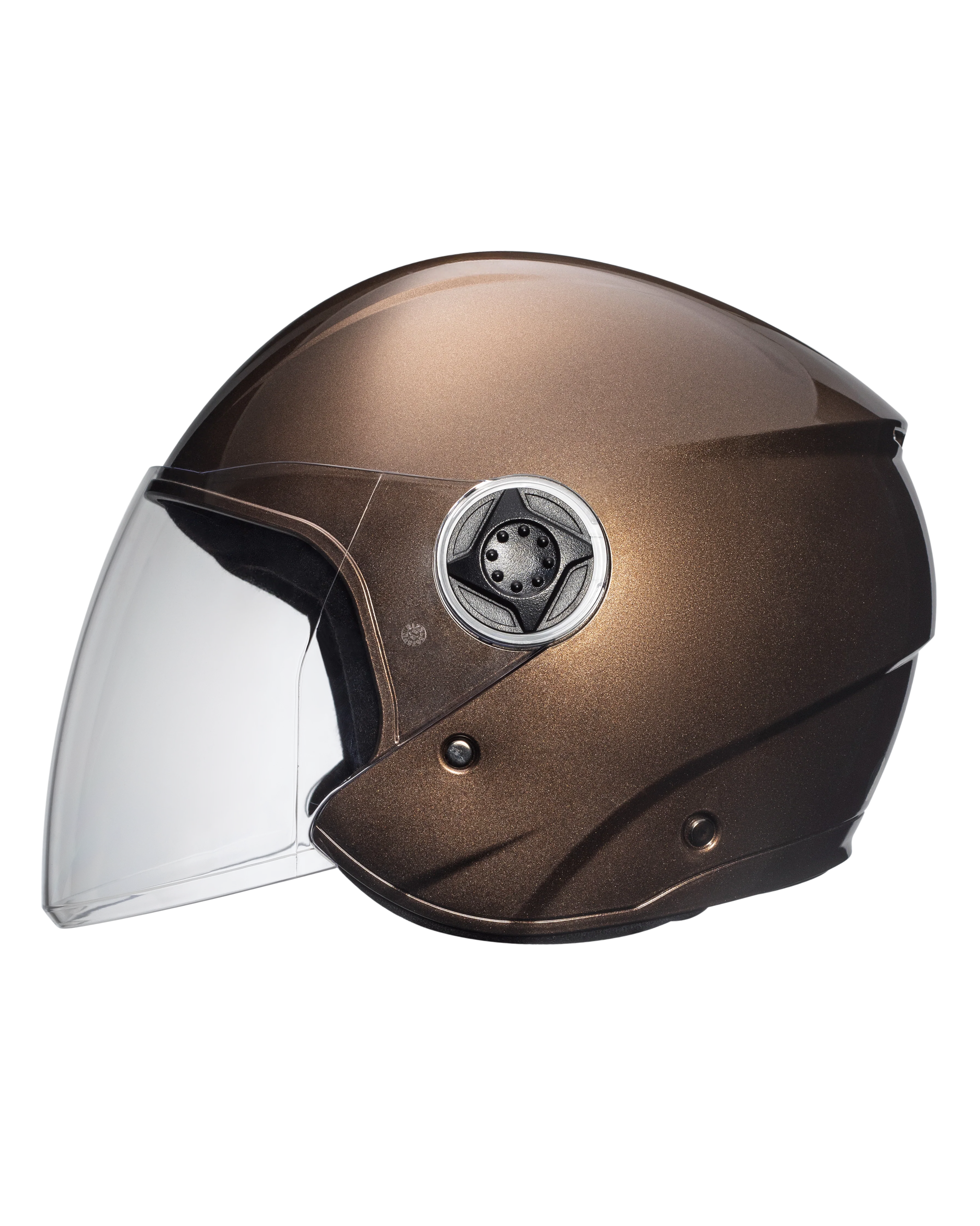 Xtrac Fit ISI Certified Half Face Helmet with Clear Visor – Lightweight Protection for All Two-Wheelers - Image 15
