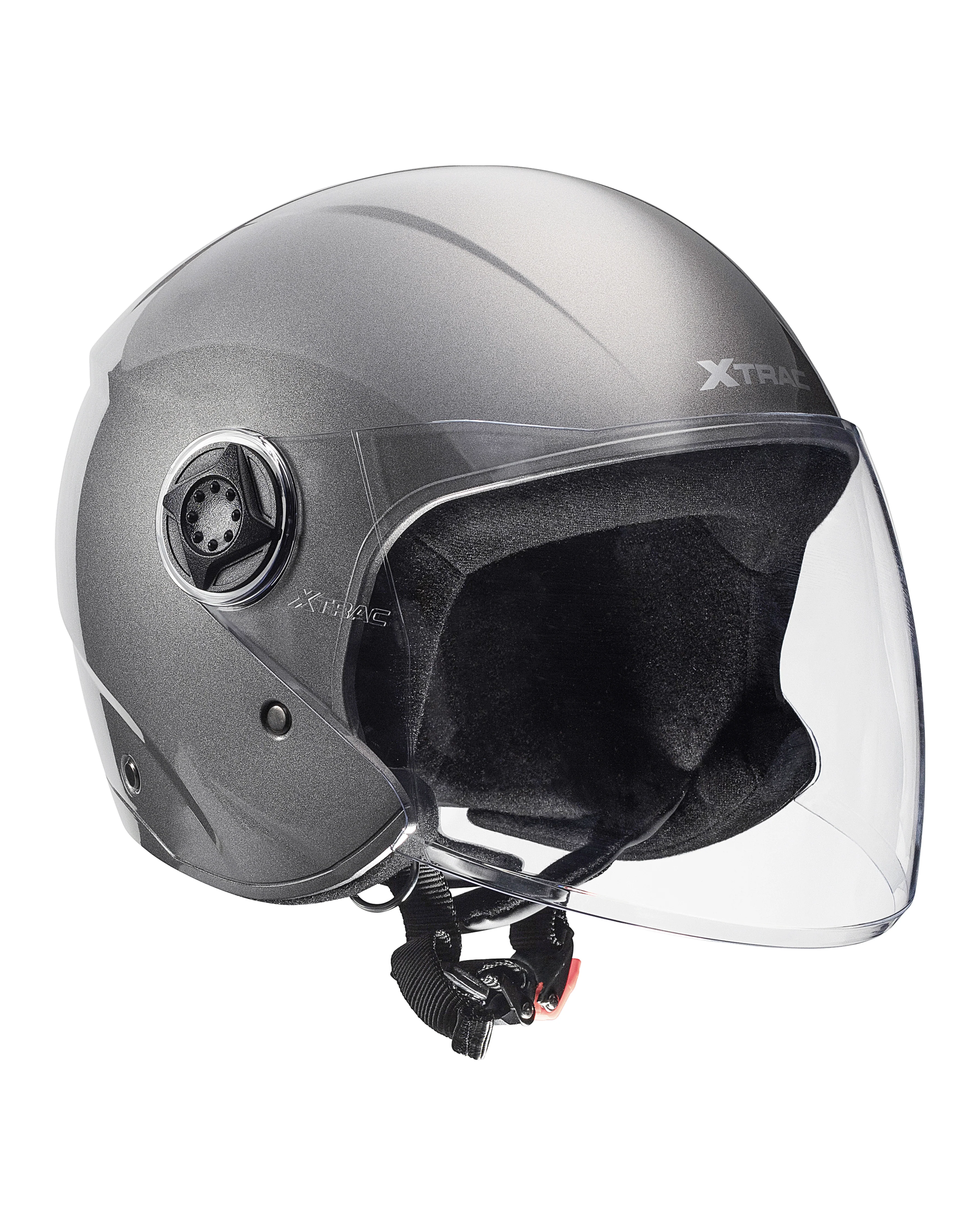 Xtrac Fit ISI Certified Half Face Helmet with Clear Visor – Lightweight Protection for All Two-Wheelers - Image 21