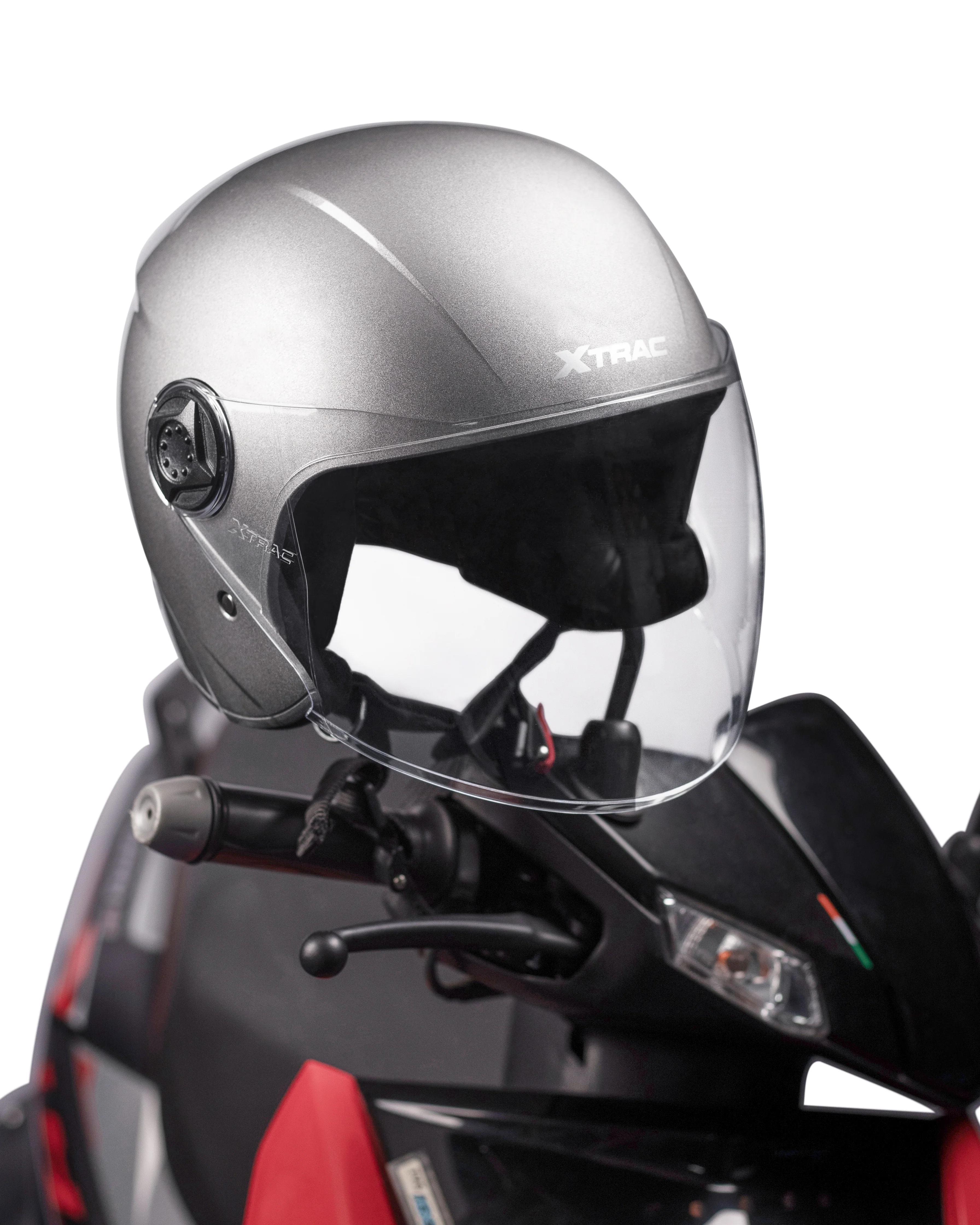 Xtrac Fit ISI Certified Half Face Helmet with Clear Visor – Lightweight Protection for All Two-Wheelers - Image 23