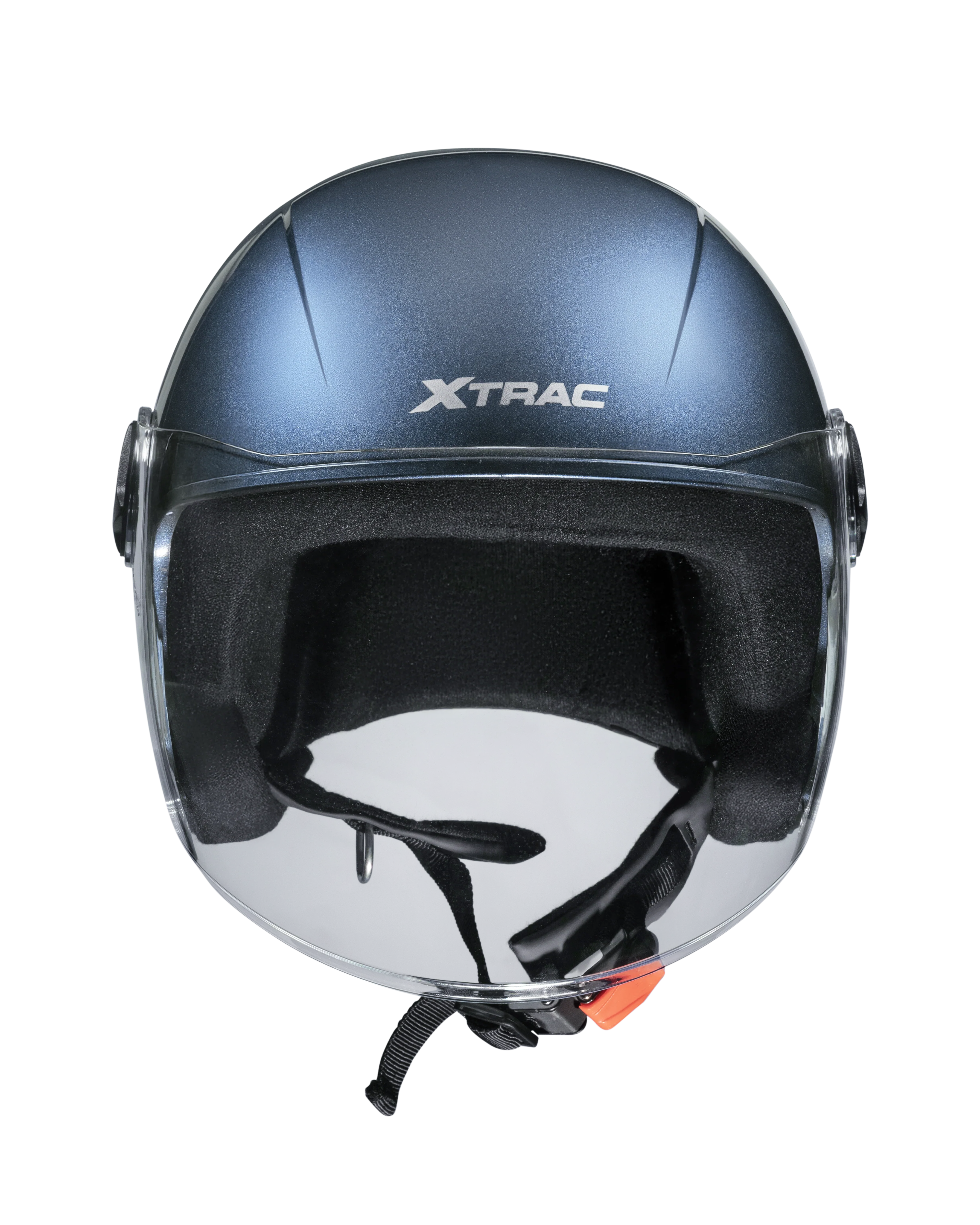 Xtrac Fit ISI Certified Half Face Helmet with Clear Visor – Lightweight Protection for All Two-Wheelers - Image 28