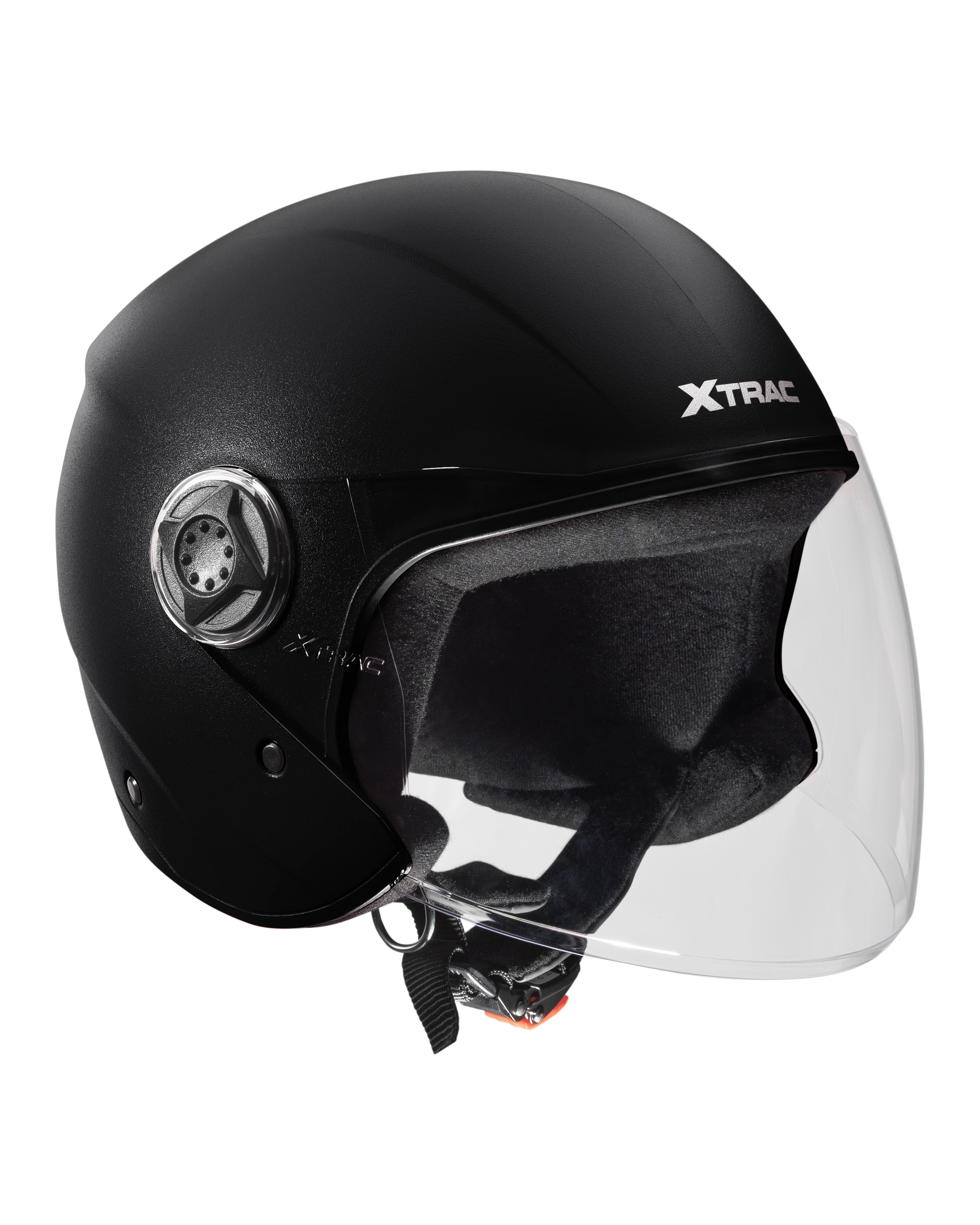 Xtrac Fit ISI Certified Half Face Helmet with Clear Visor – Lightweight Protection for All Two-Wheelers - Image 3