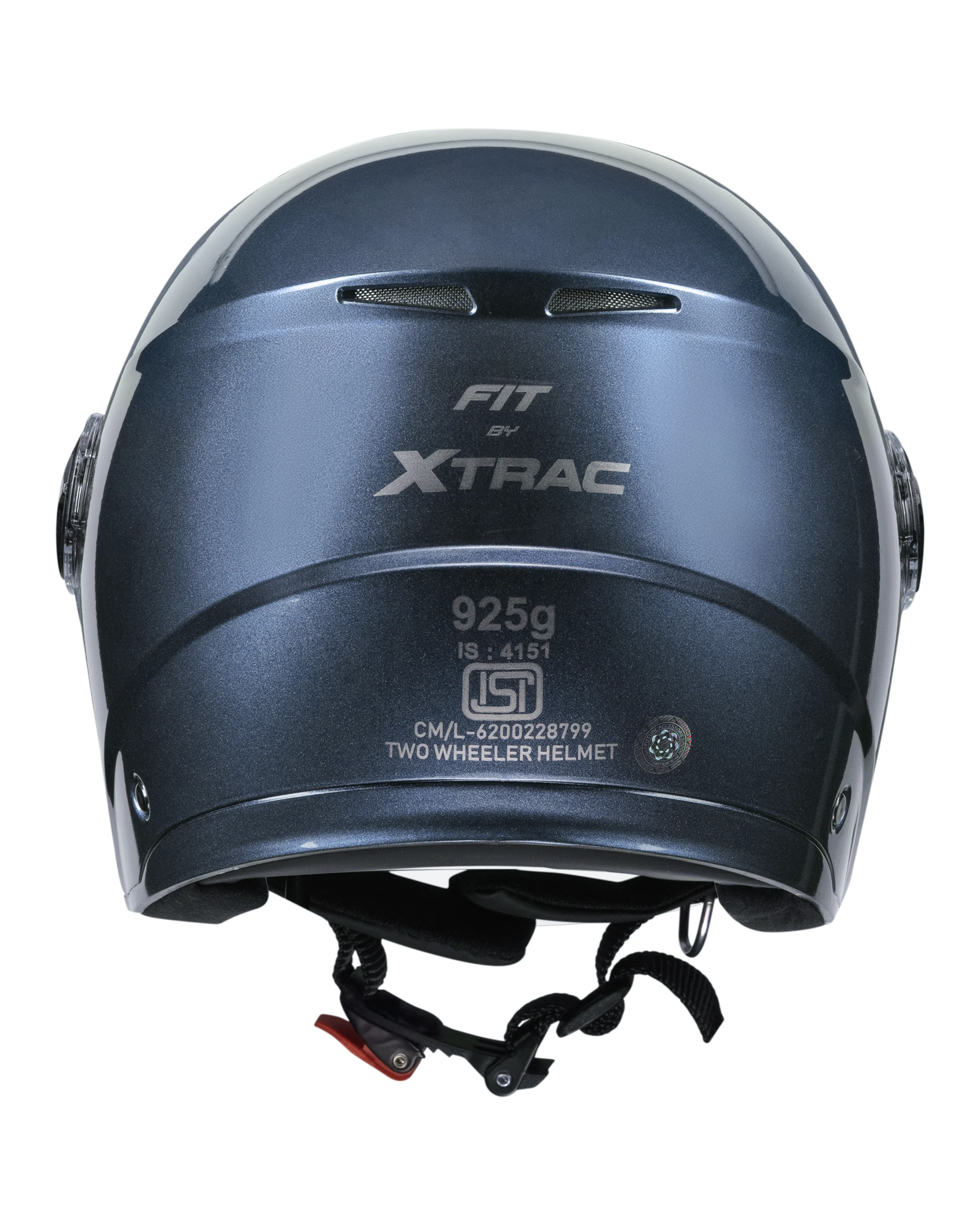 Xtrac Fit ISI Certified Half Face Helmet with Clear Visor – Lightweight Protection for All Two-Wheelers - Image 31
