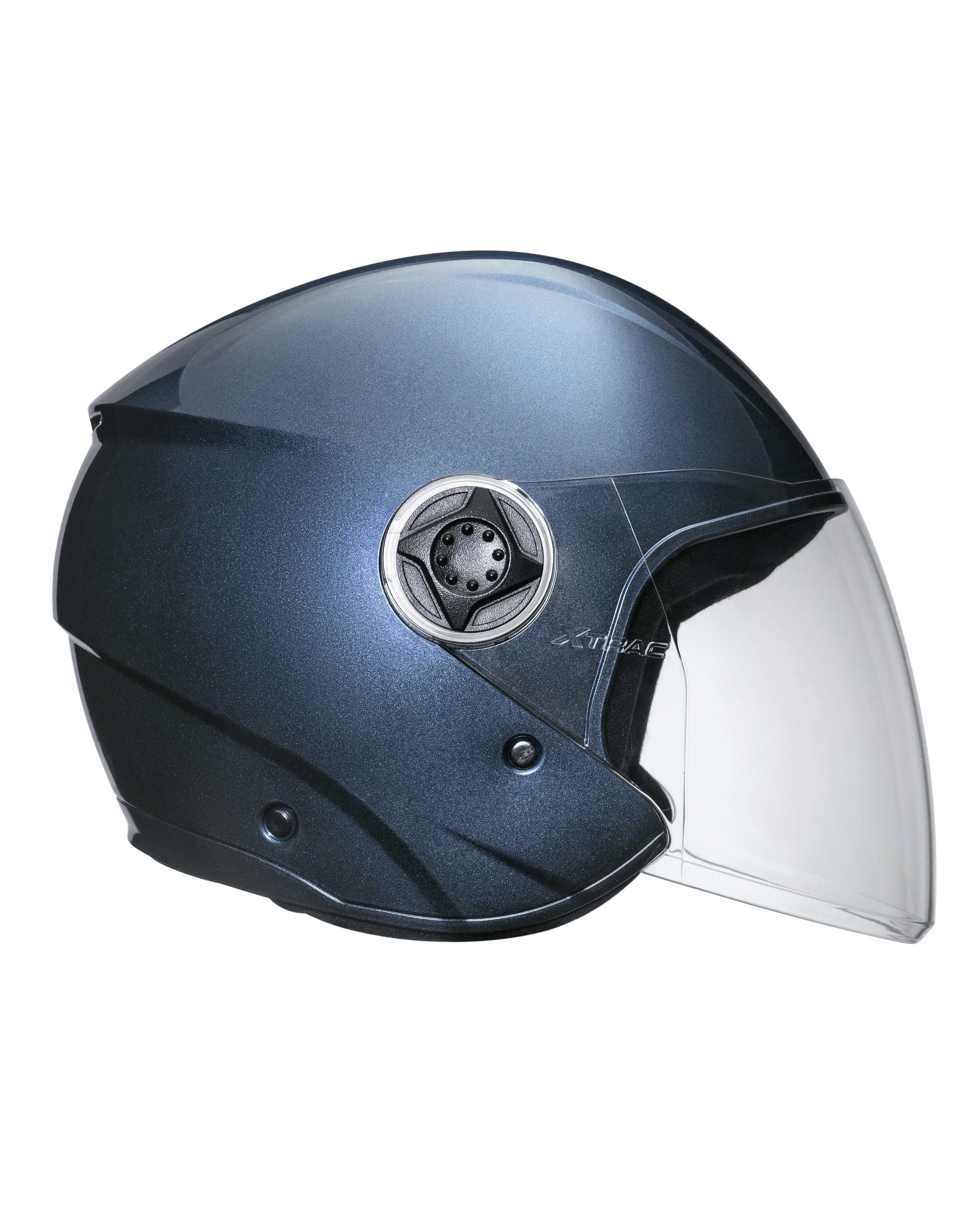 Xtrac Fit ISI Certified Half Face Helmet with Clear Visor – Lightweight Protection for All Two-Wheelers - Image 34