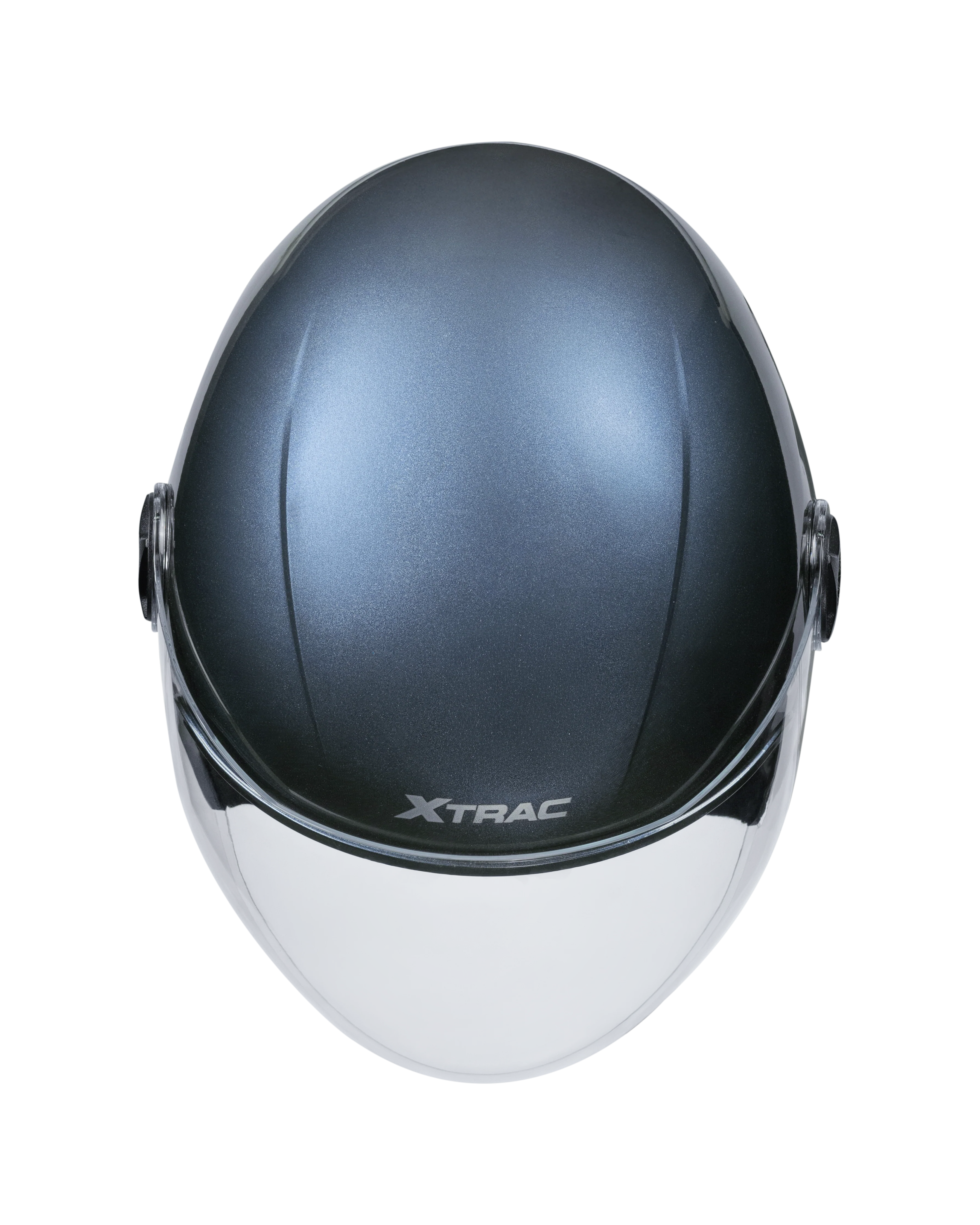 Xtrac Fit ISI Certified Half Face Helmet with Clear Visor – Lightweight Protection for All Two-Wheelers - Image 35