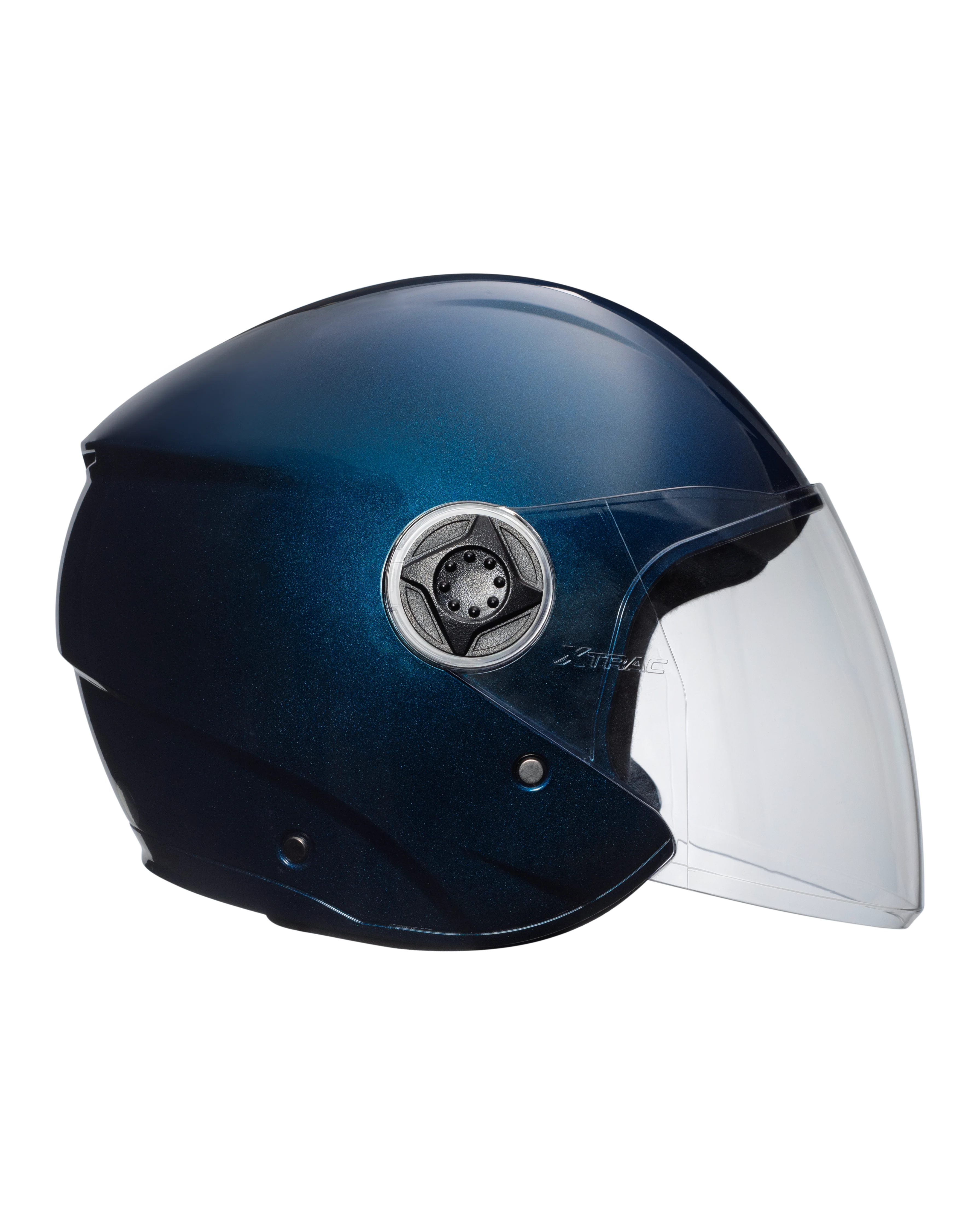 Xtrac Fit ISI Certified Half Face Helmet with Clear Visor – Lightweight Protection for All Two-Wheelers - Image 43