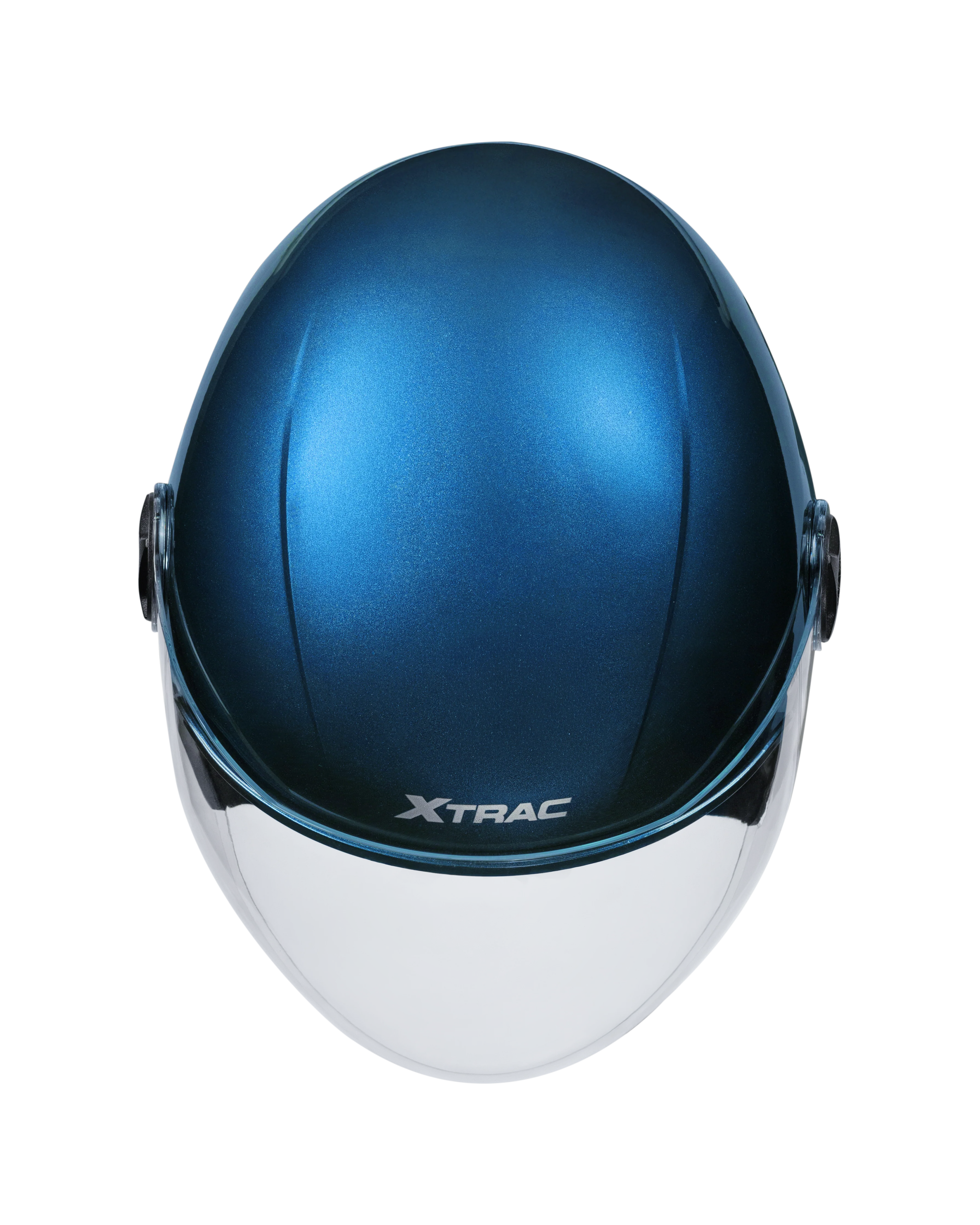 Xtrac Fit ISI Certified Half Face Helmet with Clear Visor – Lightweight Protection for All Two-Wheelers - Image 45