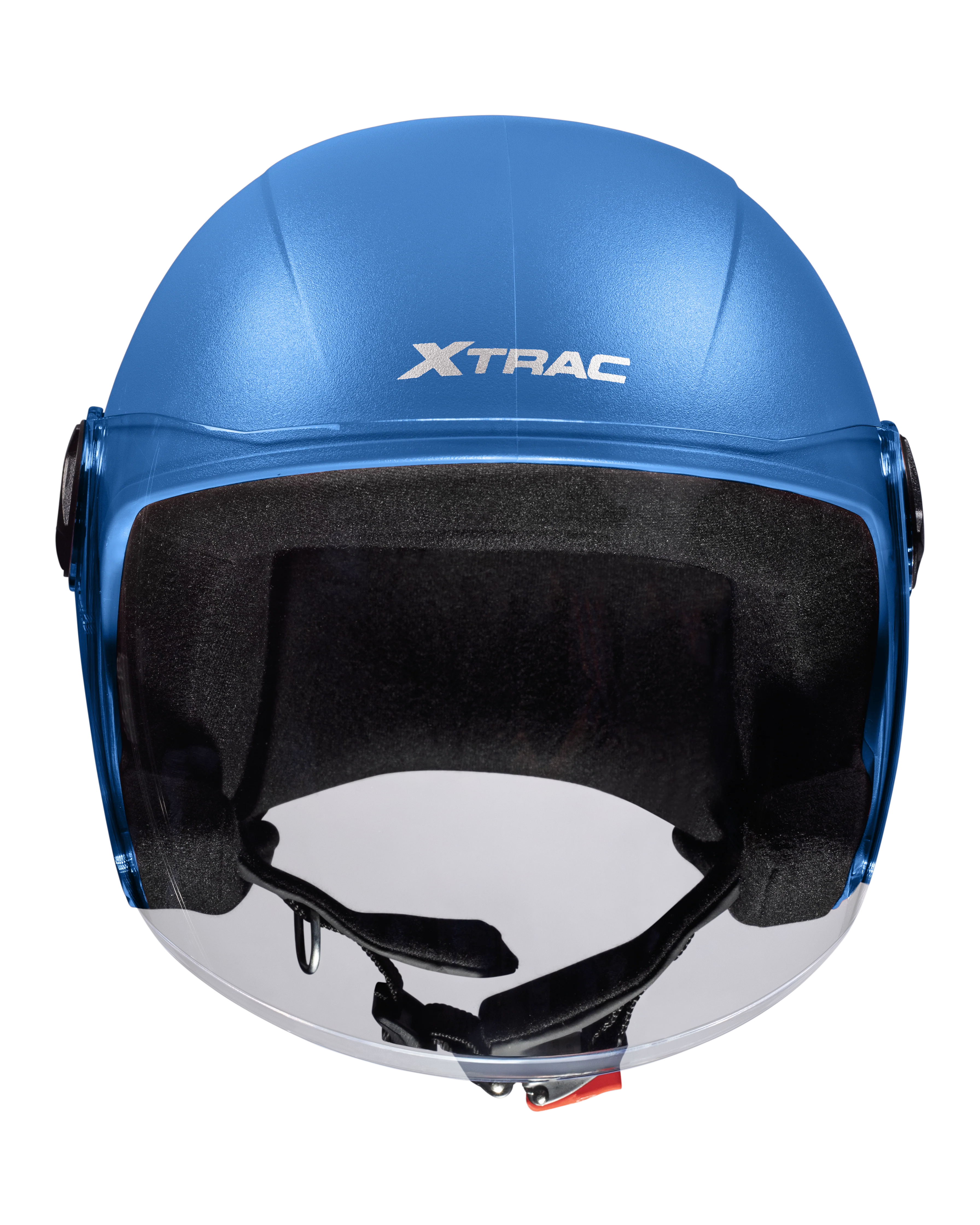 Xtrac Fit ISI Certified Half Face Helmet with Clear Visor – Lightweight Protection for All Two-Wheelers - Image 46