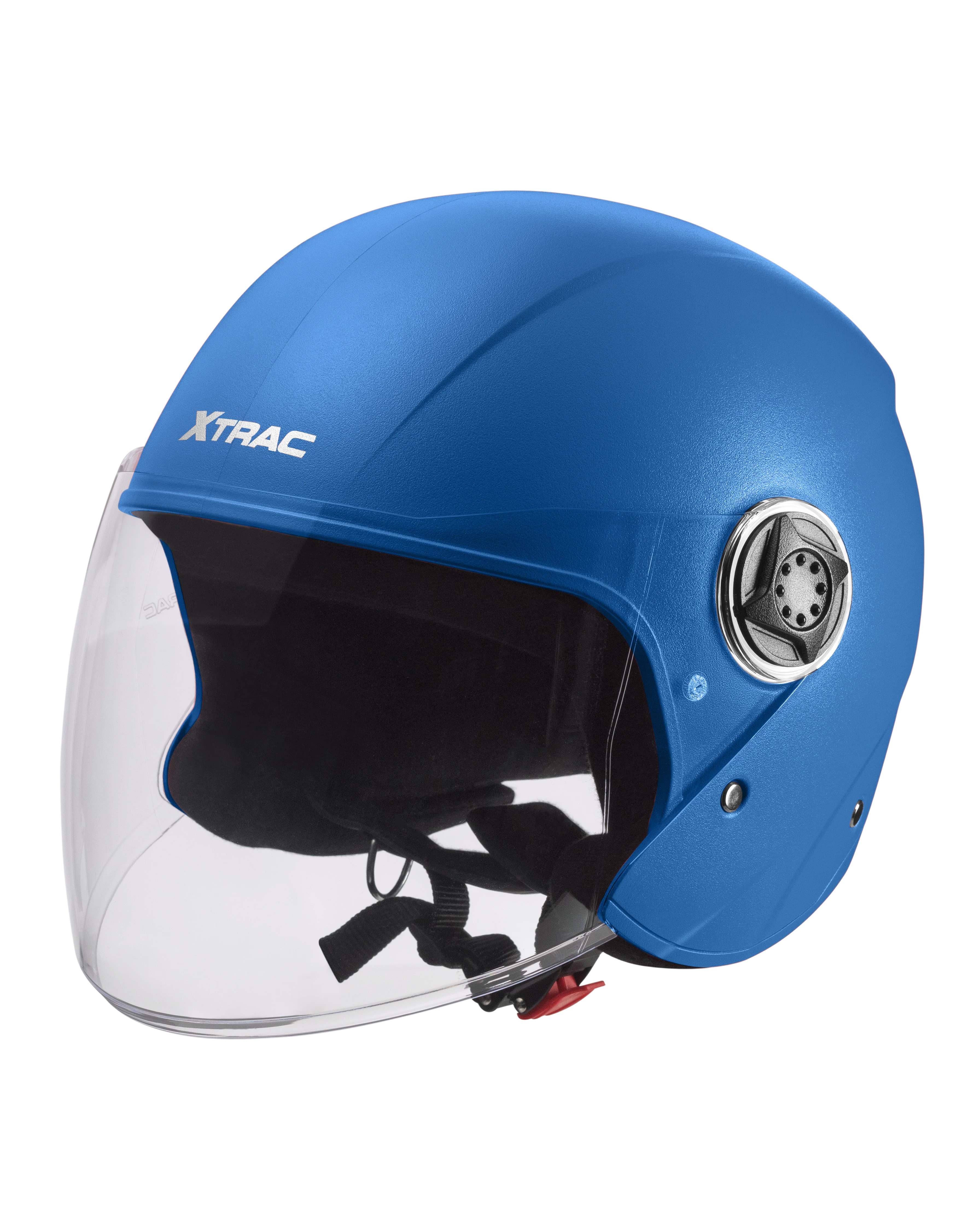 Xtrac Fit ISI Certified Half Face Helmet with Clear Visor – Lightweight Protection for All Two-Wheelers - Image 47