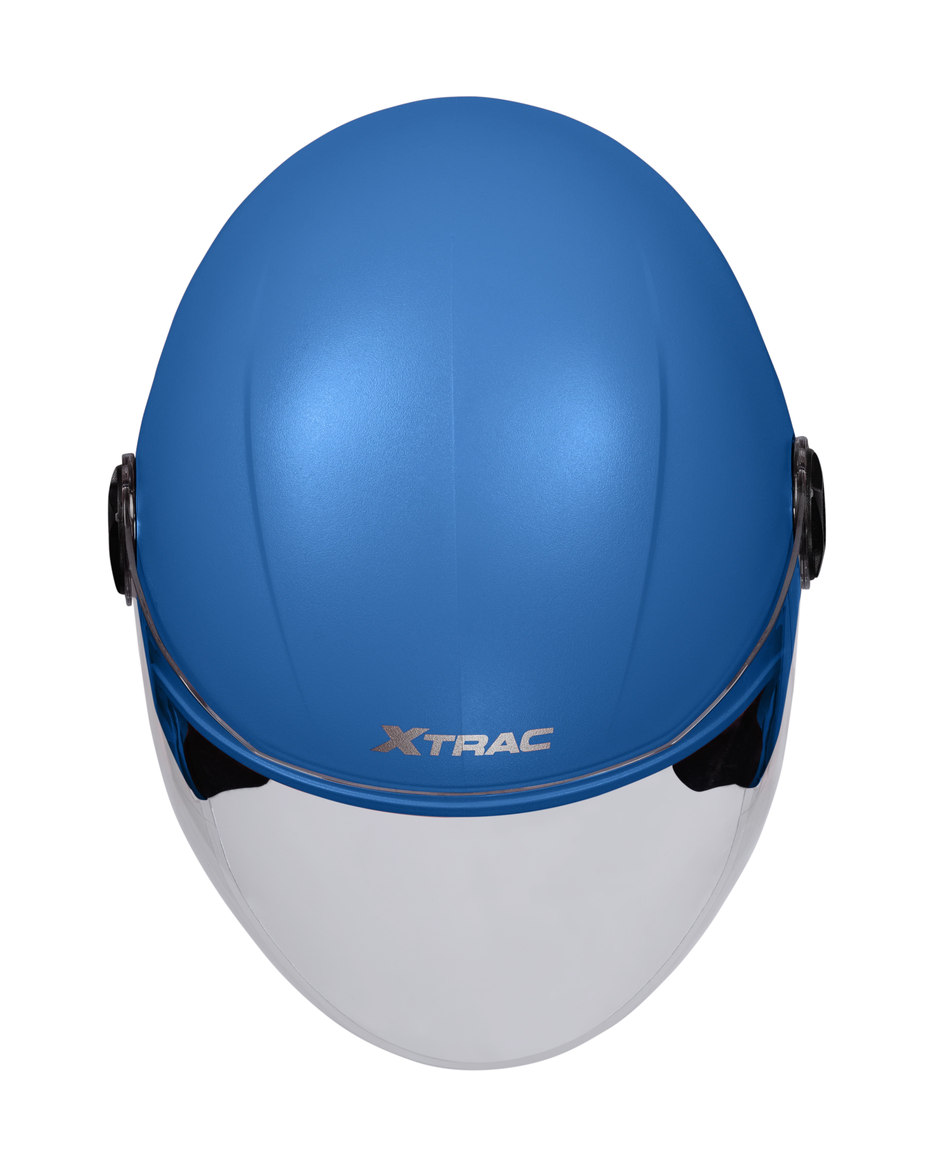 Xtrac Fit ISI Certified Half Face Helmet with Clear Visor – Lightweight Protection for All Two-Wheelers - Image 52