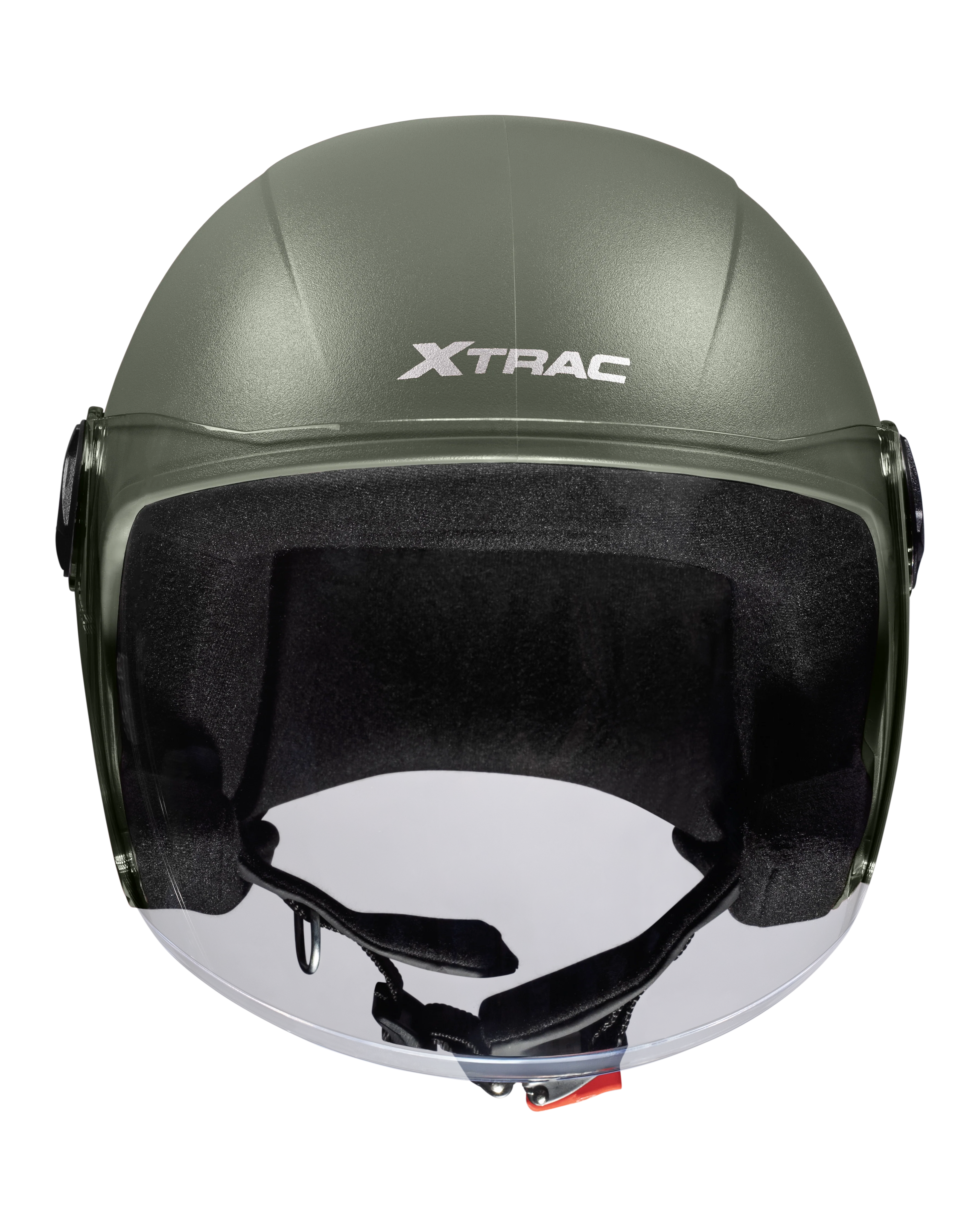 Xtrac Fit ISI Certified Half Face Helmet with Clear Visor – Lightweight Protection for All Two-Wheelers - Image 54