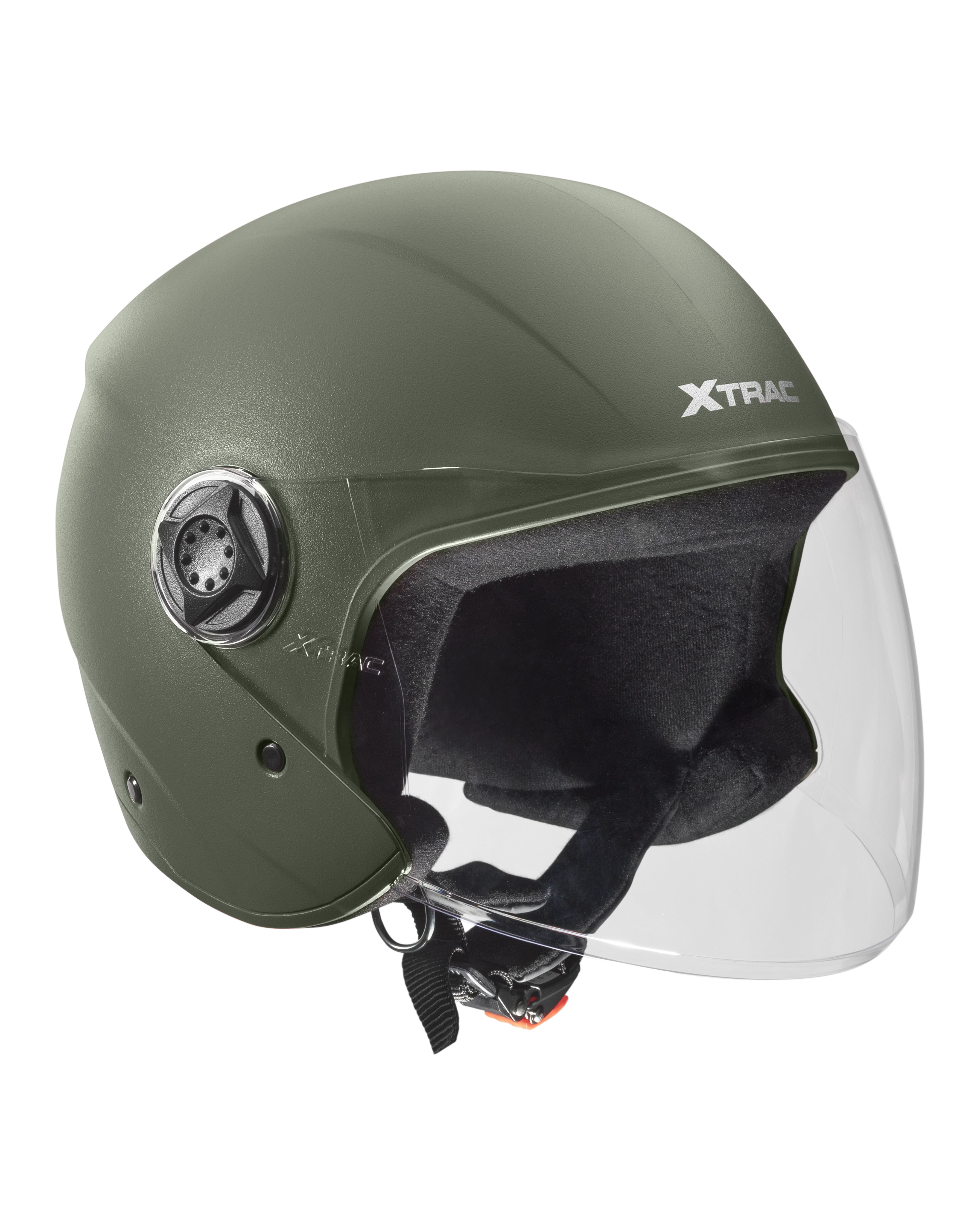 Xtrac Fit ISI Certified Half Face Helmet with Clear Visor – Lightweight Protection for All Two-Wheelers - Image 56