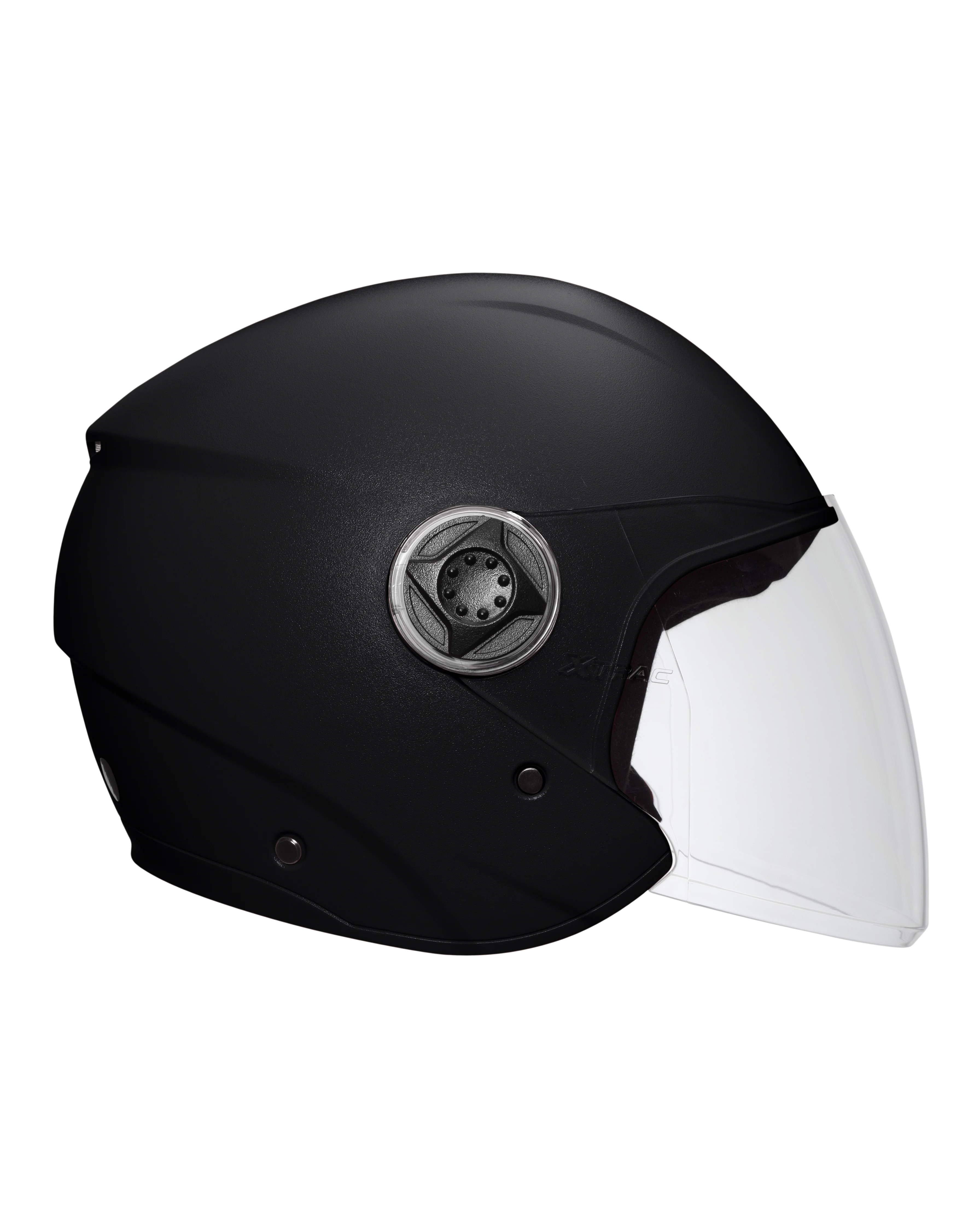 Xtrac Fit ISI Certified Half Face Helmet with Clear Visor – Lightweight Protection for All Two-Wheelers - Image 6